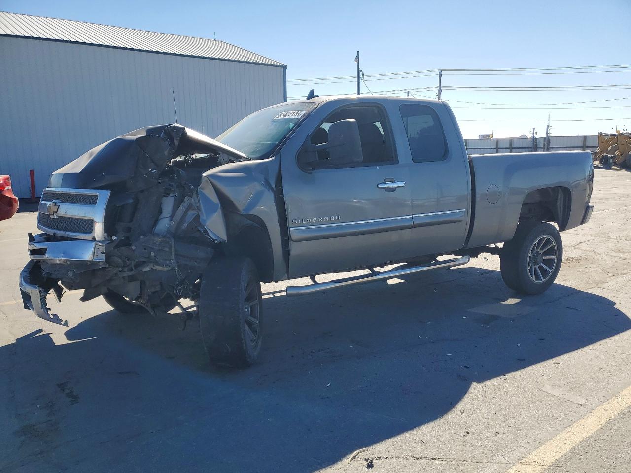 2013 Chevrolet Silverado C1500 Lt Gray vin: 1GCRCSE00DZ170802