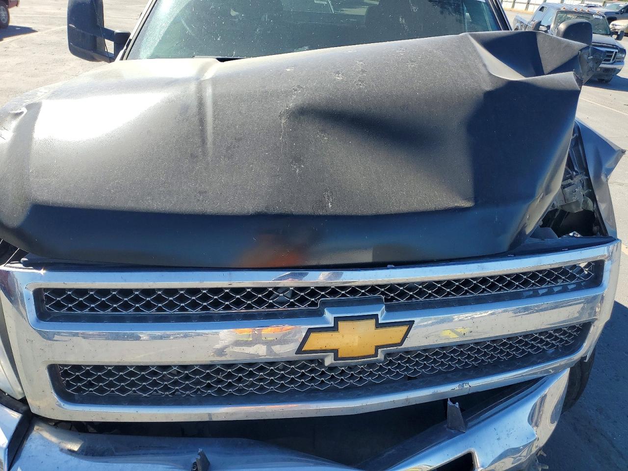 2013 Chevrolet Silverado C1500 Lt Gray vin: 1GCRCSE00DZ170802