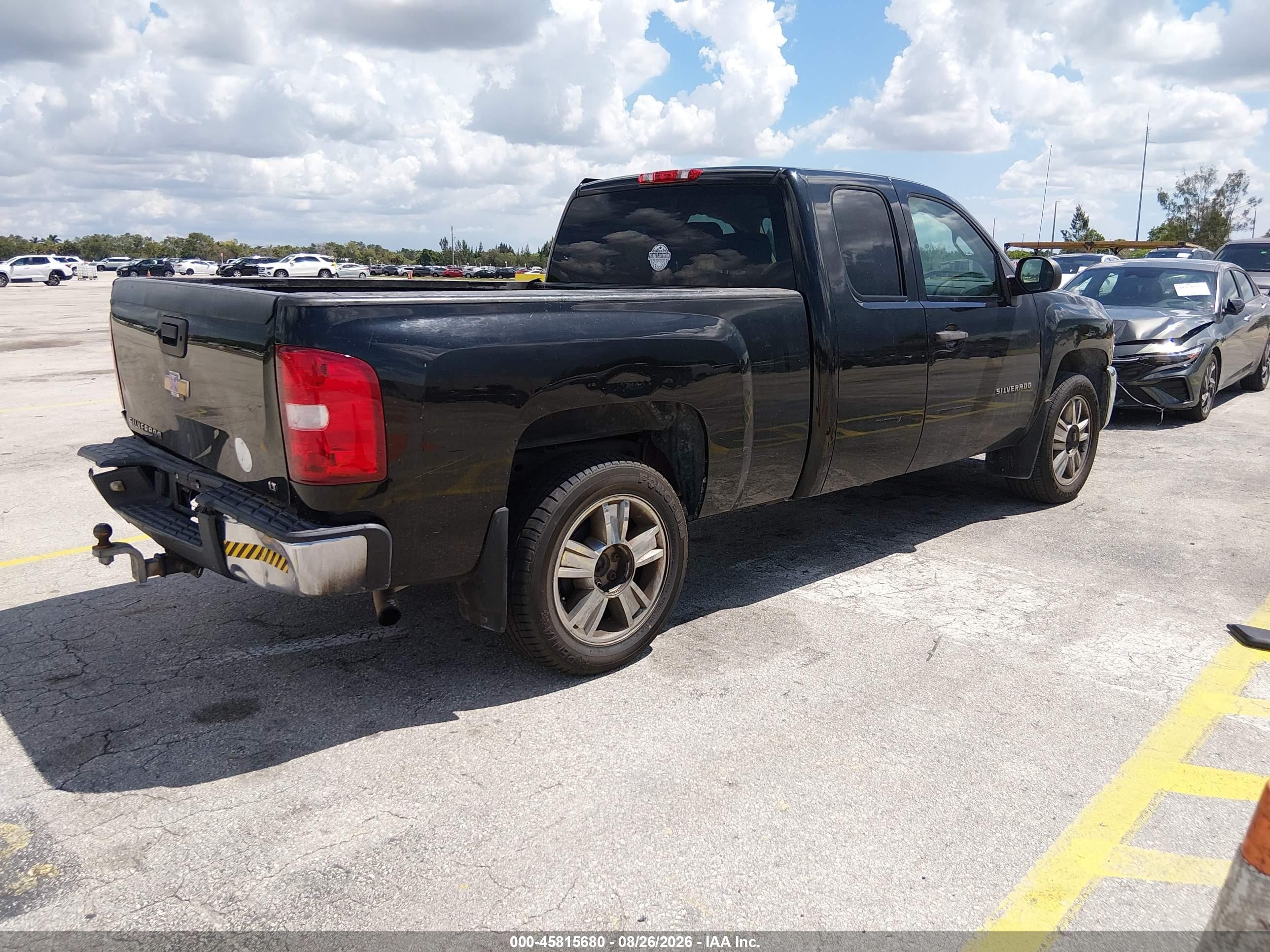 2013 Chevrolet Silverado 1500 Lt Black vin: 1GCRCSE00DZ341354