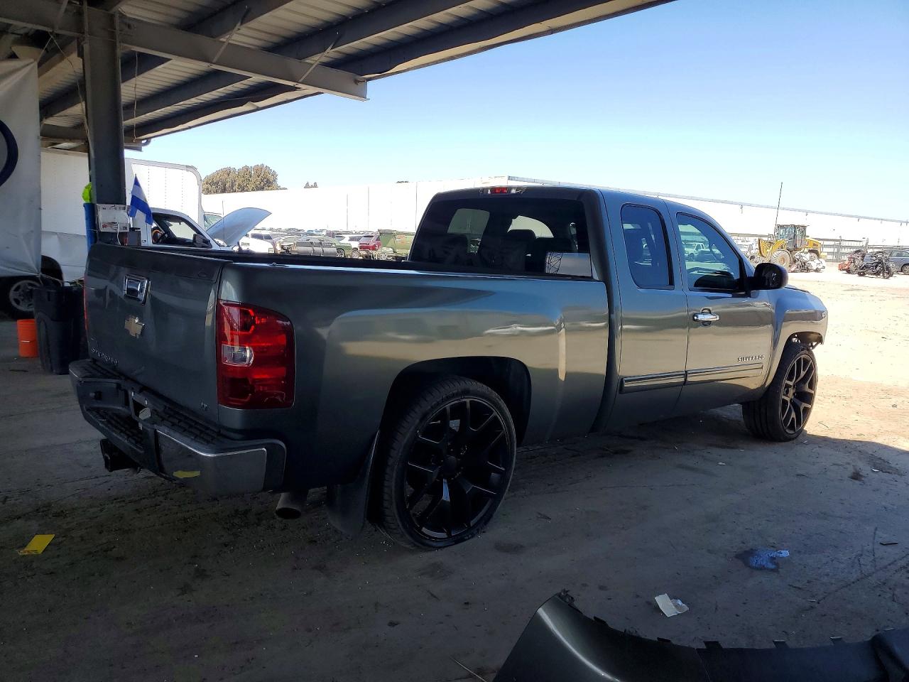 2011 Chevrolet Silverado C1500 Lt Gray vin: 1GCRCSE01BZ162740
