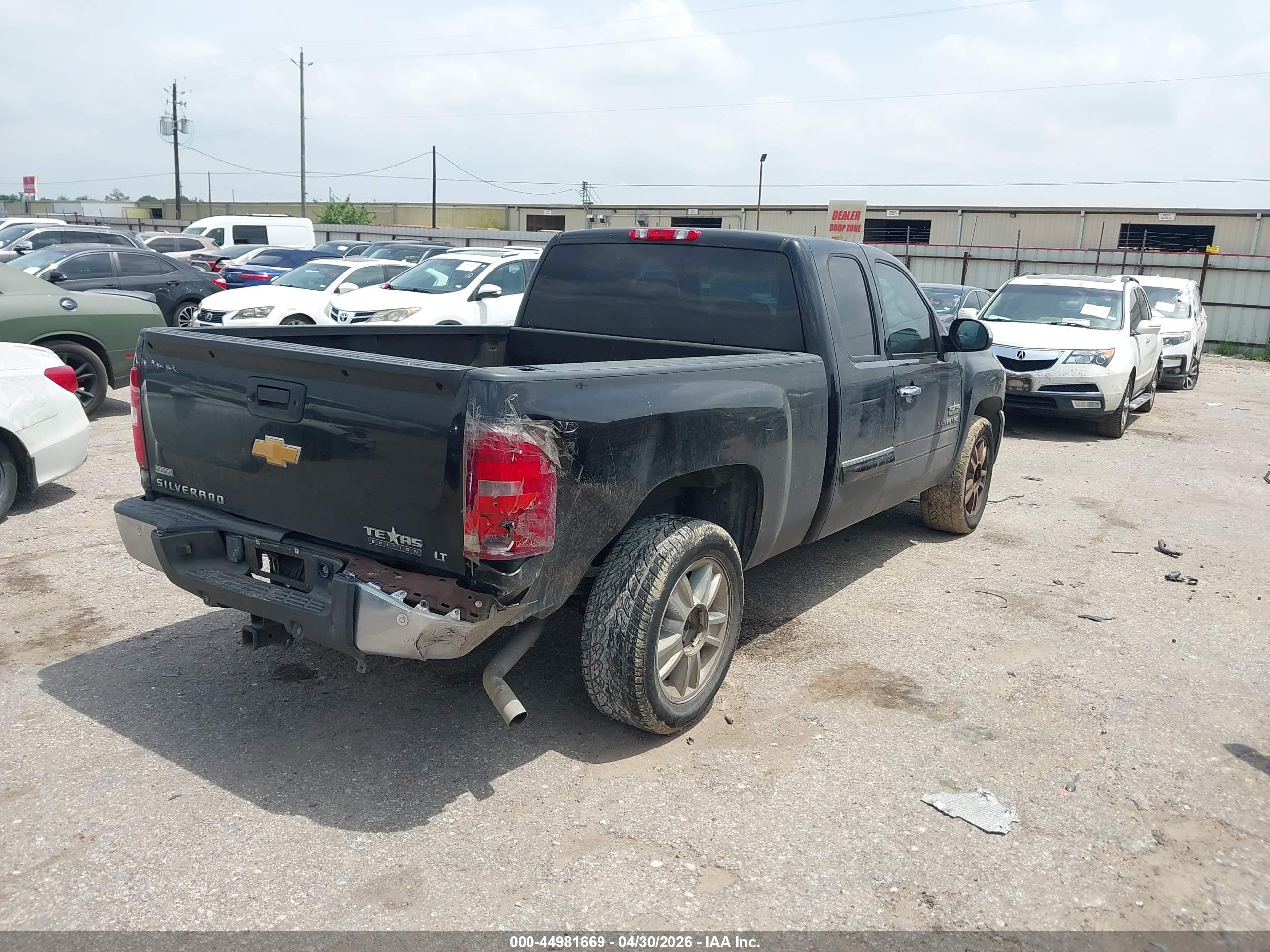 2012 Chevrolet Silverado 1500 Lt Dark Blue vin: 1GCRCSE01CZ129903