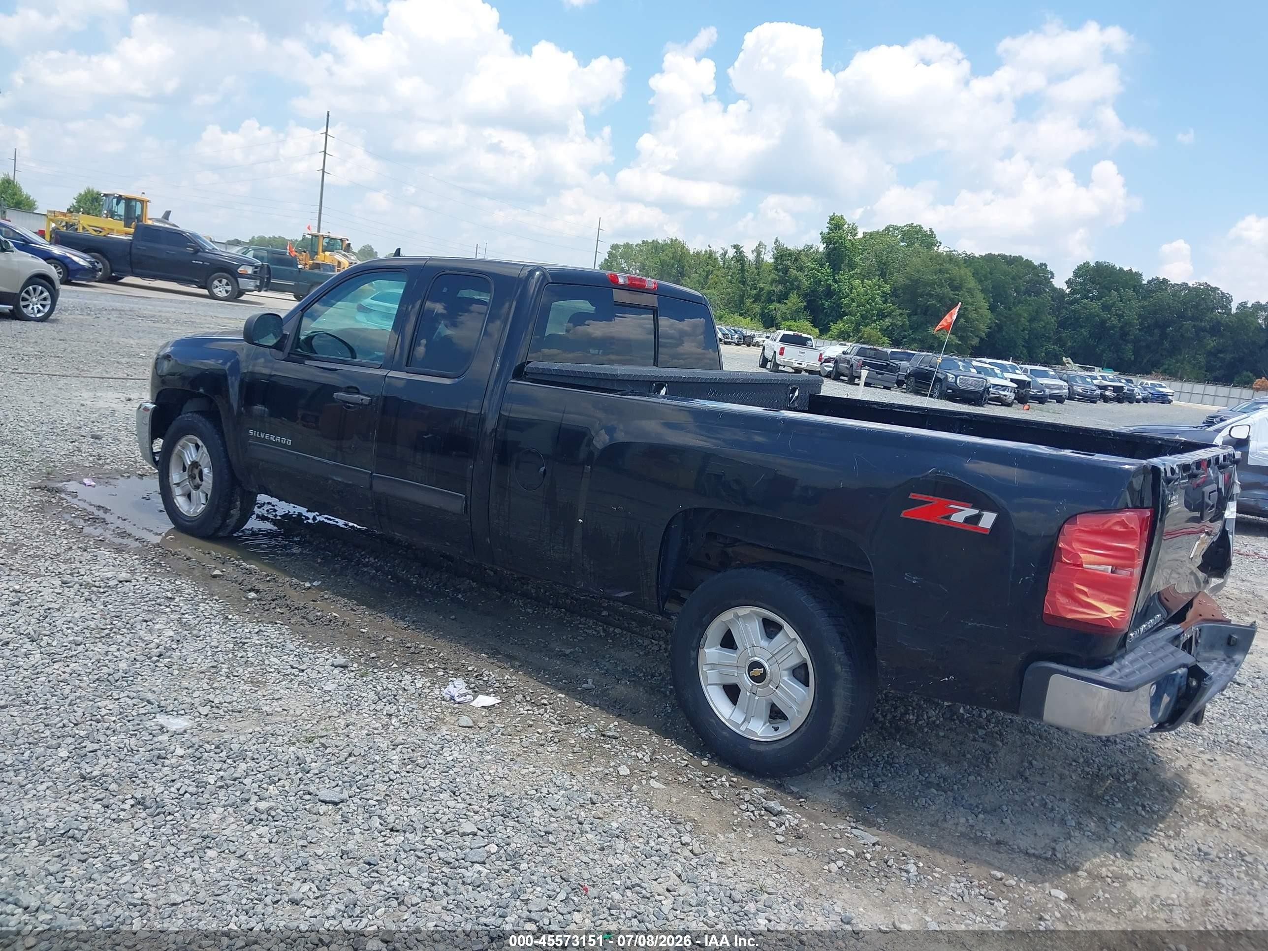 2013 Chevrolet Silverado 1500 Lt Black vin: 1GCRCSE01DZ290995