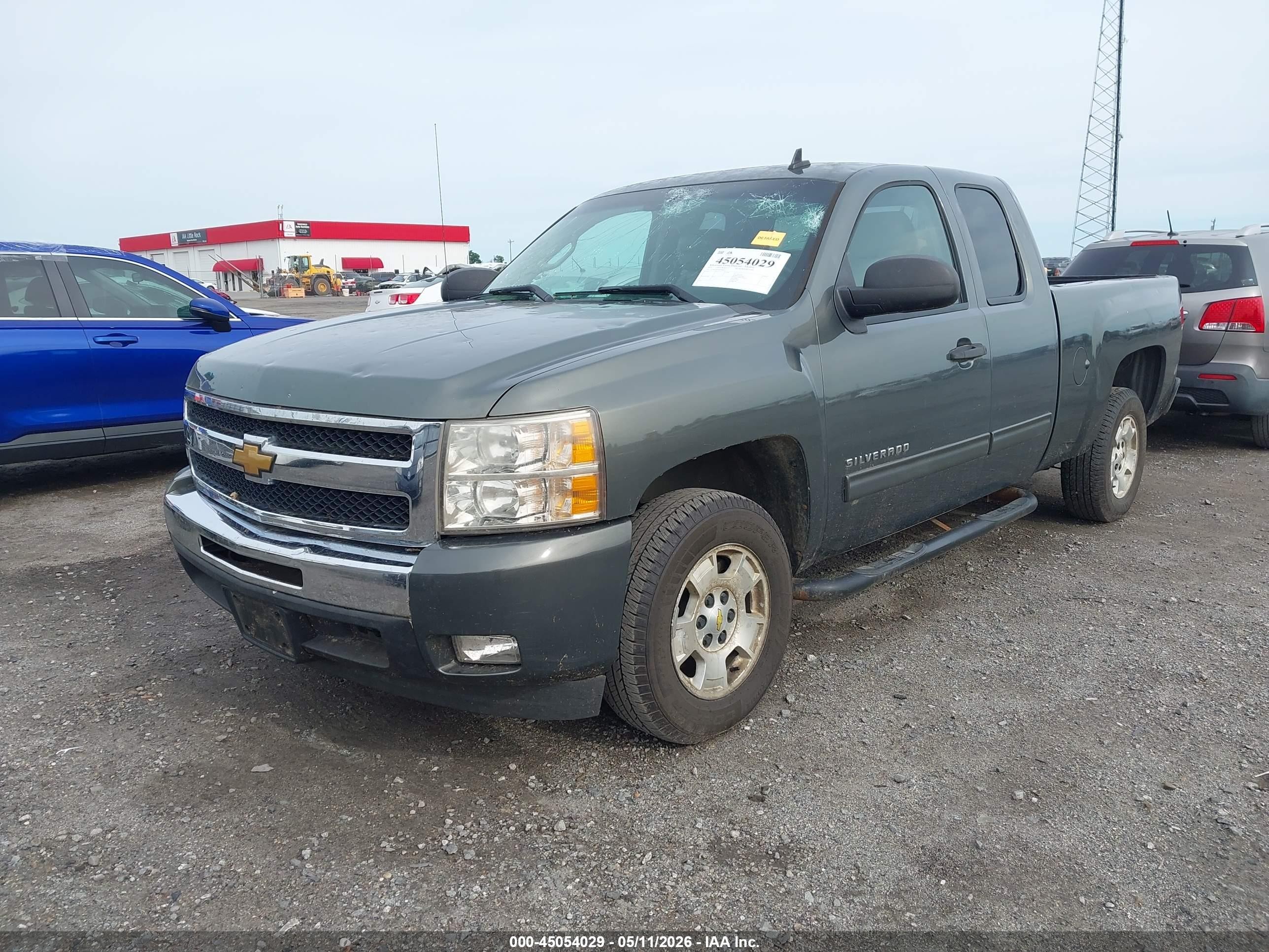 2011 Chevrolet Silverado 1500 Lt Серый vin: 1GCRCSE02BZ438102