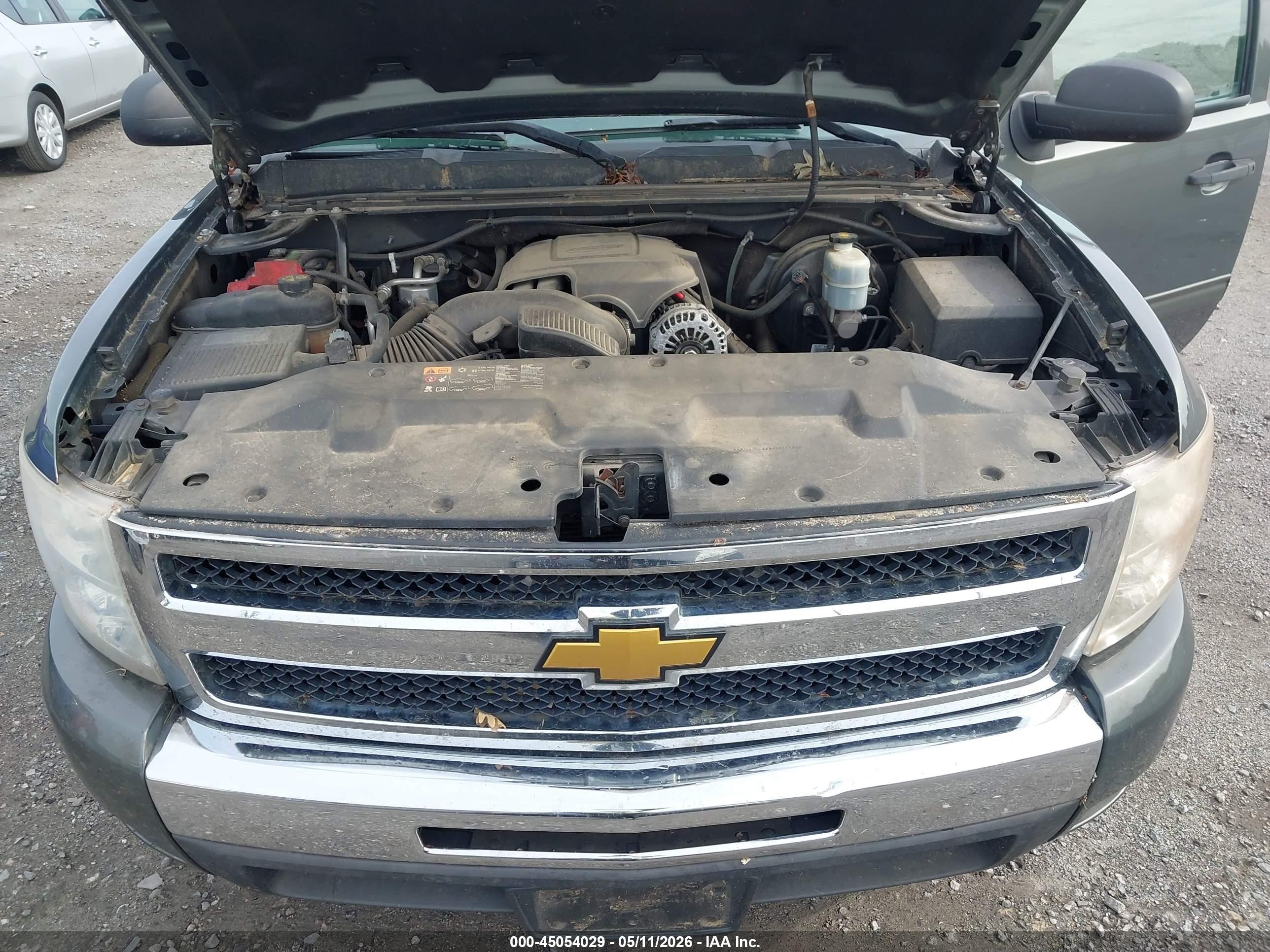 2011 Chevrolet Silverado 1500 Lt Серый vin: 1GCRCSE02BZ438102