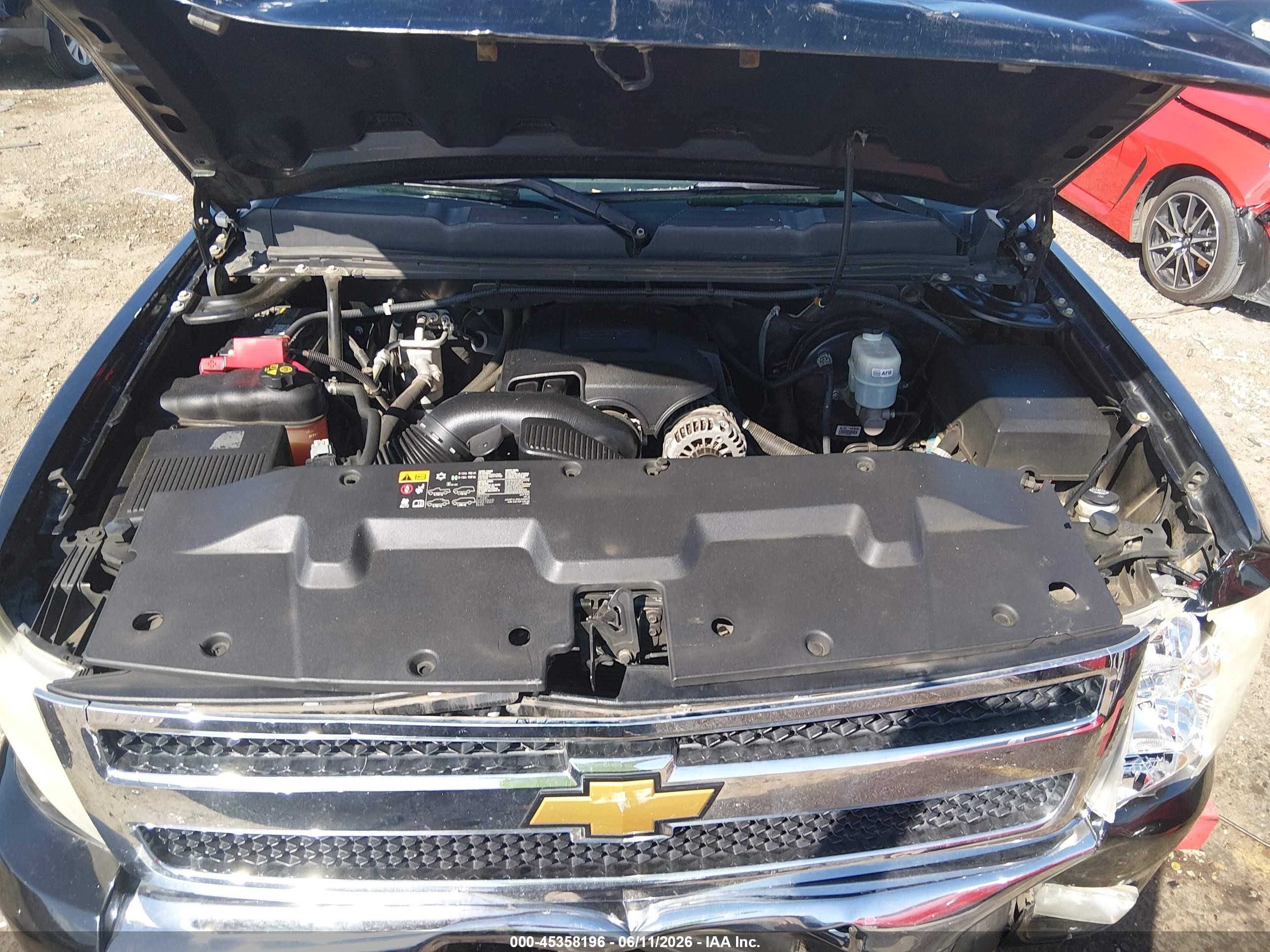 2011 Chevrolet Silverado 1500 Lt Black vin: 1GCRCSE02BZ442263