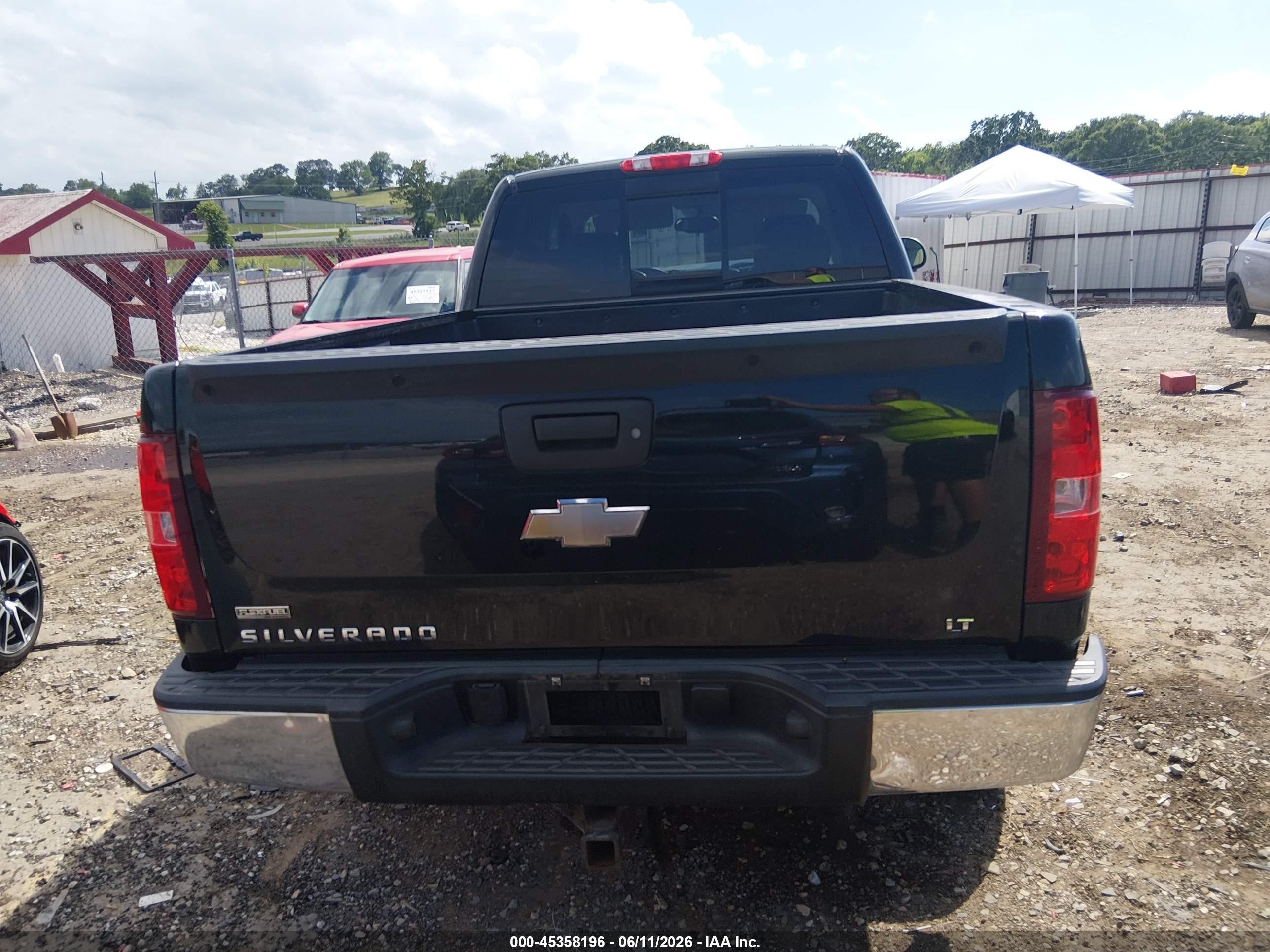 2011 Chevrolet Silverado 1500 Lt Black vin: 1GCRCSE02BZ442263