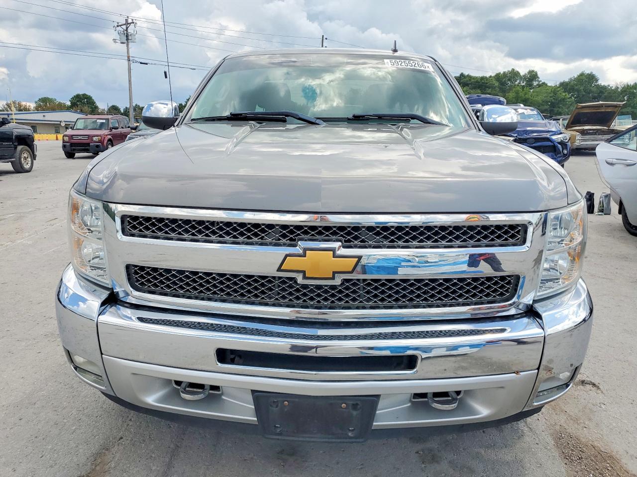 2012 Chevrolet Silverado C1500 Lt Серый vin: 1GCRCSE02CZ269085