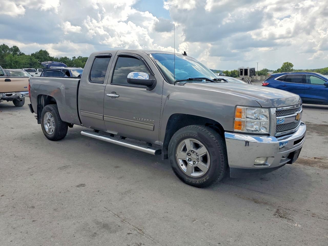 2012 Chevrolet Silverado C1500 Lt Серый vin: 1GCRCSE02CZ269085