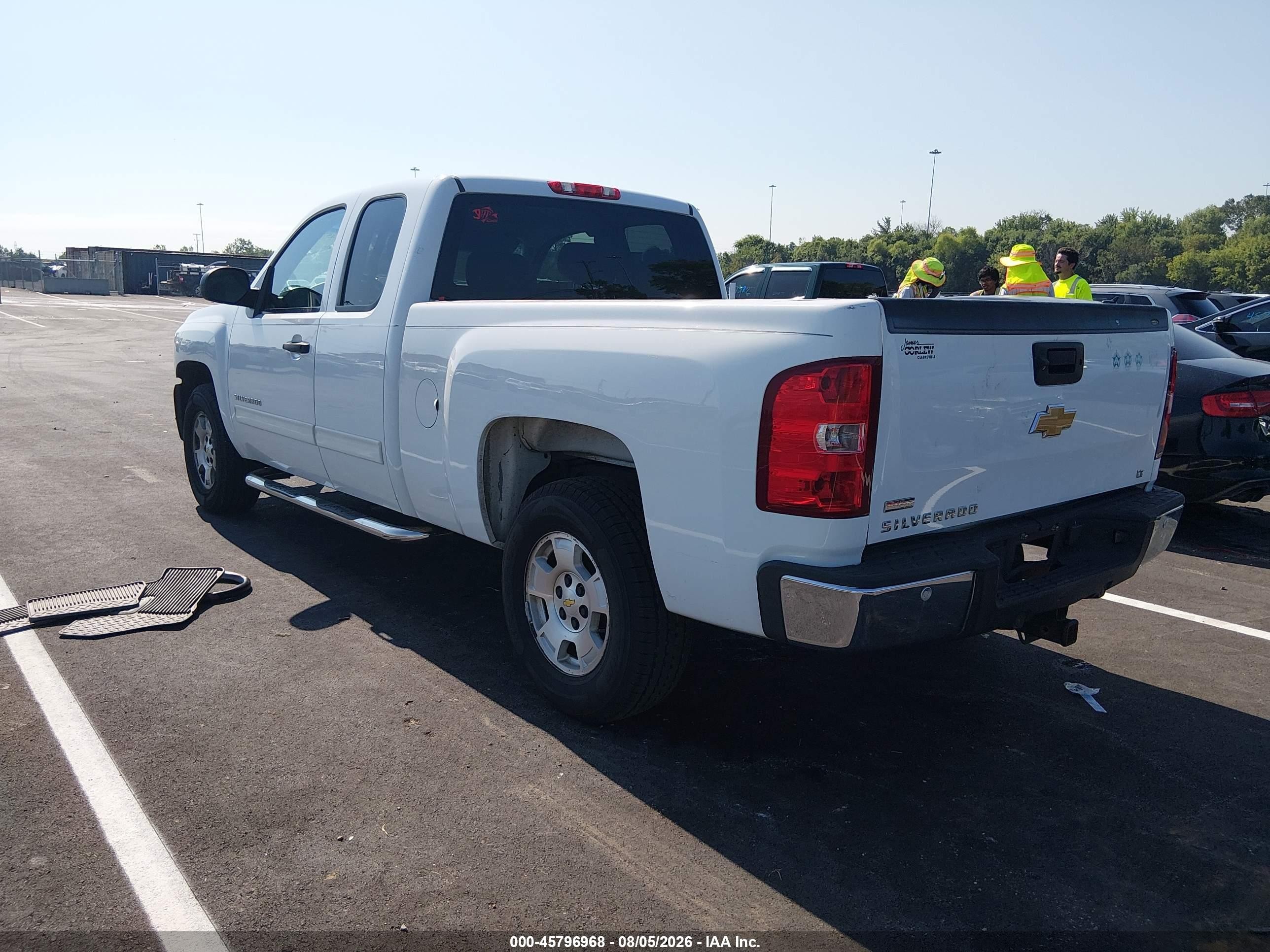 2012 Chevrolet Silverado 1500 Lt Белый vin: 1GCRCSE02CZ281432