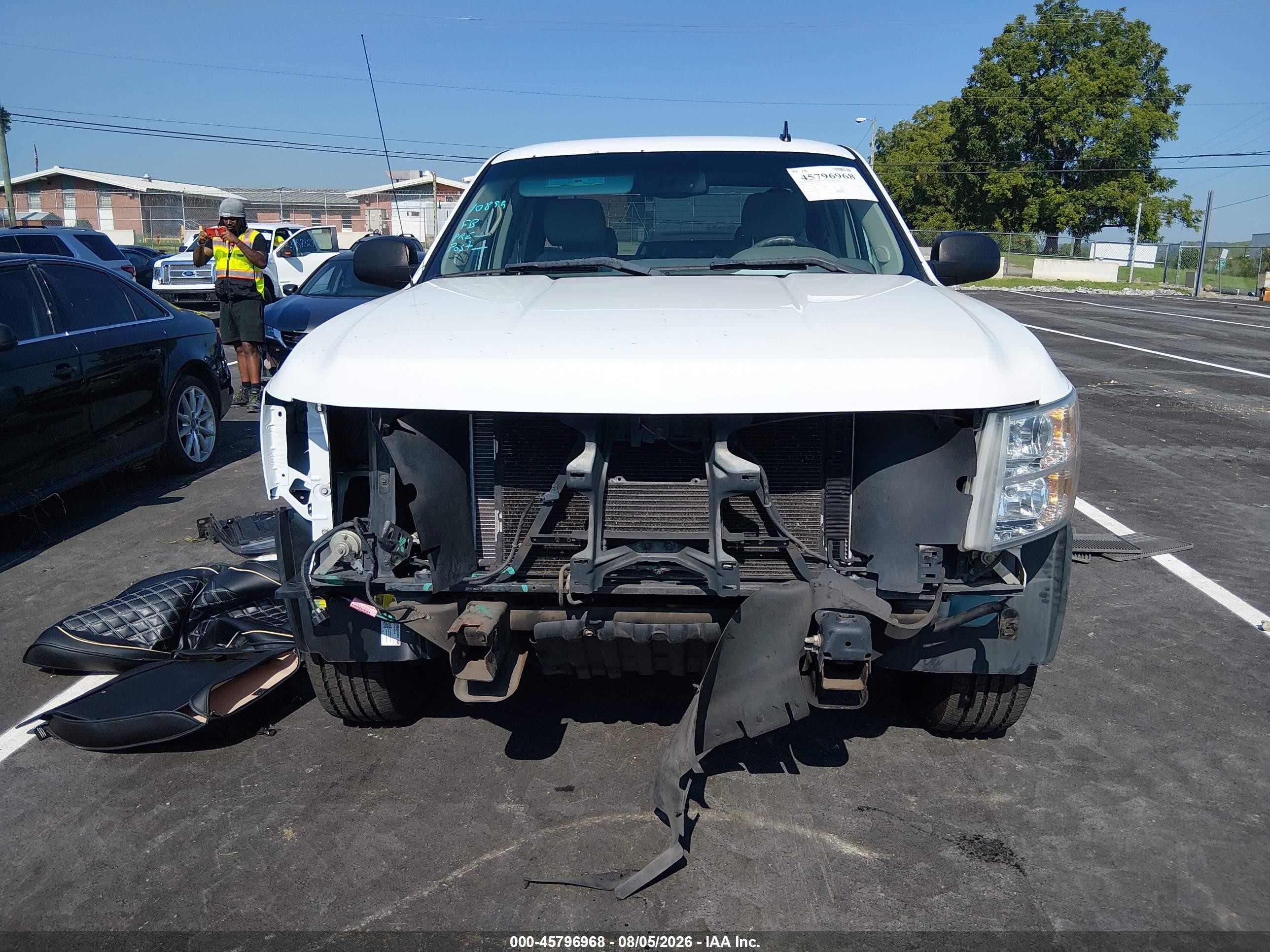 2012 Chevrolet Silverado 1500 Lt Белый vin: 1GCRCSE02CZ281432