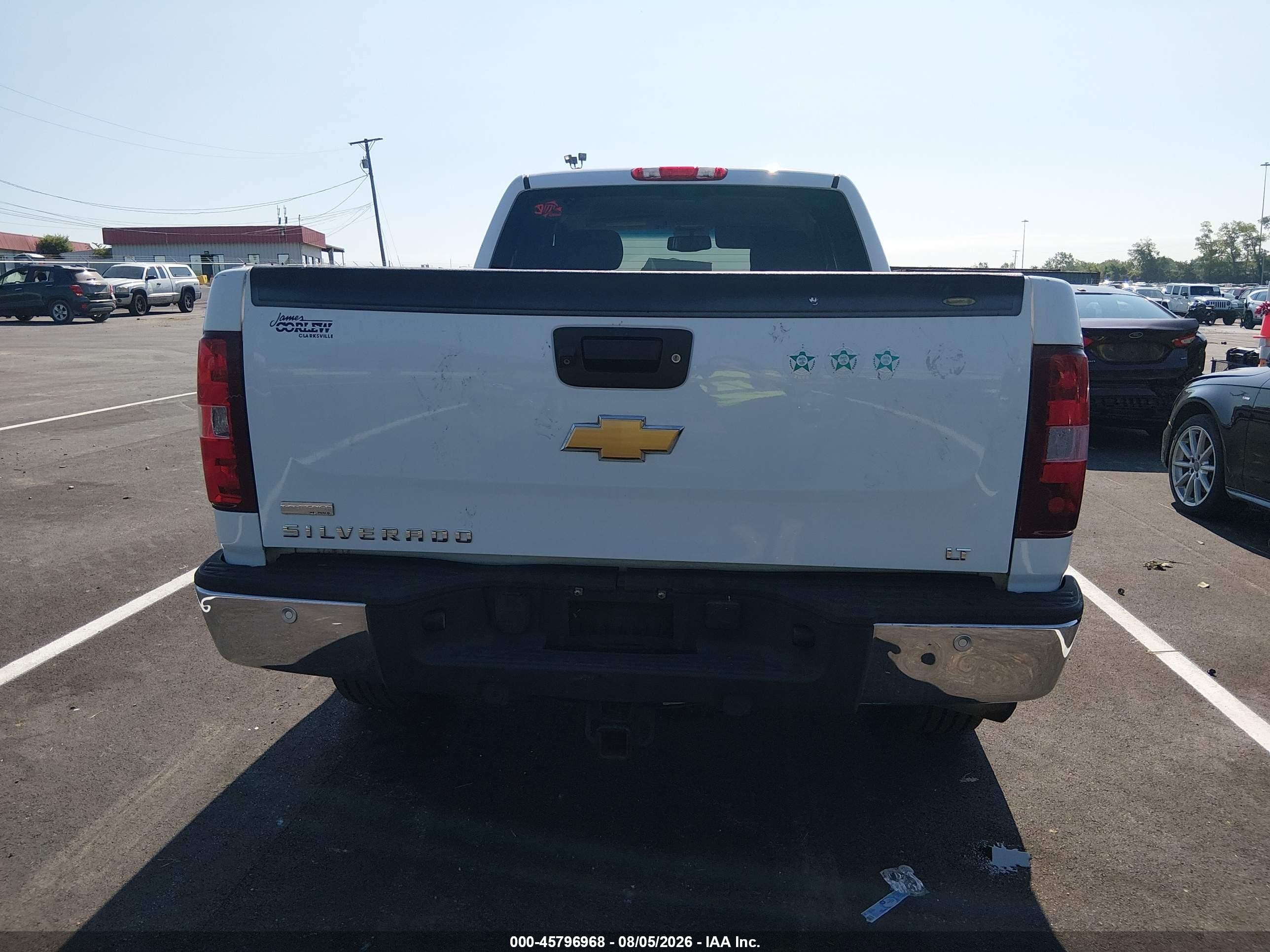 2012 Chevrolet Silverado 1500 Lt Белый vin: 1GCRCSE02CZ281432