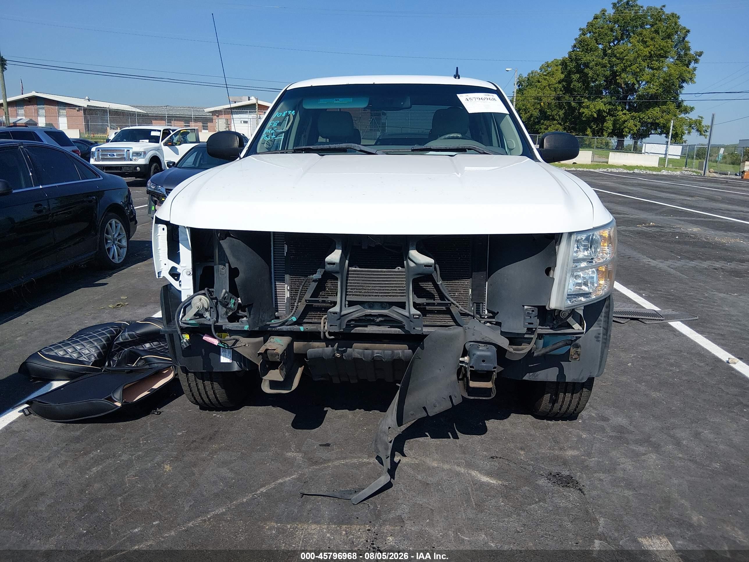 2012 Chevrolet Silverado 1500 Lt Белый vin: 1GCRCSE02CZ281432