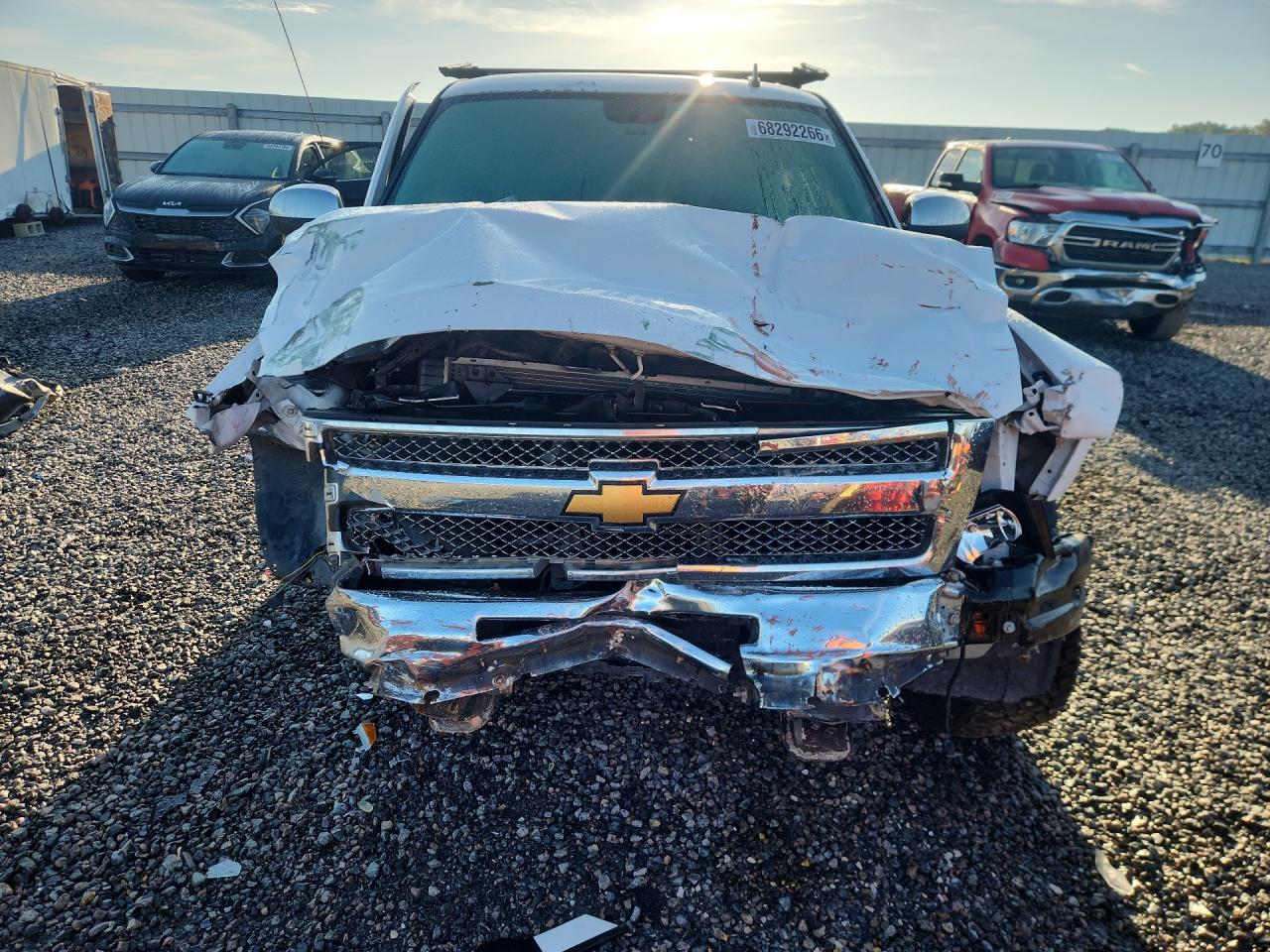 2012 Chevrolet Silverado C1500 Lt White vin: 1GCRCSE02CZ281799