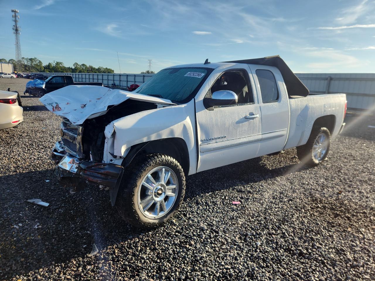 2012 Chevrolet Silverado C1500 Lt White vin: 1GCRCSE02CZ281799