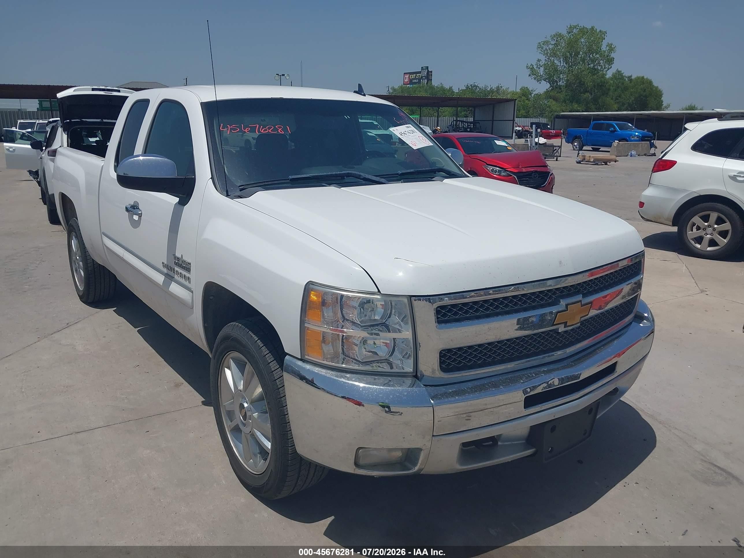 2012 Chevrolet Silverado 1500 Lt Белый vin: 1GCRCSE02CZ297100