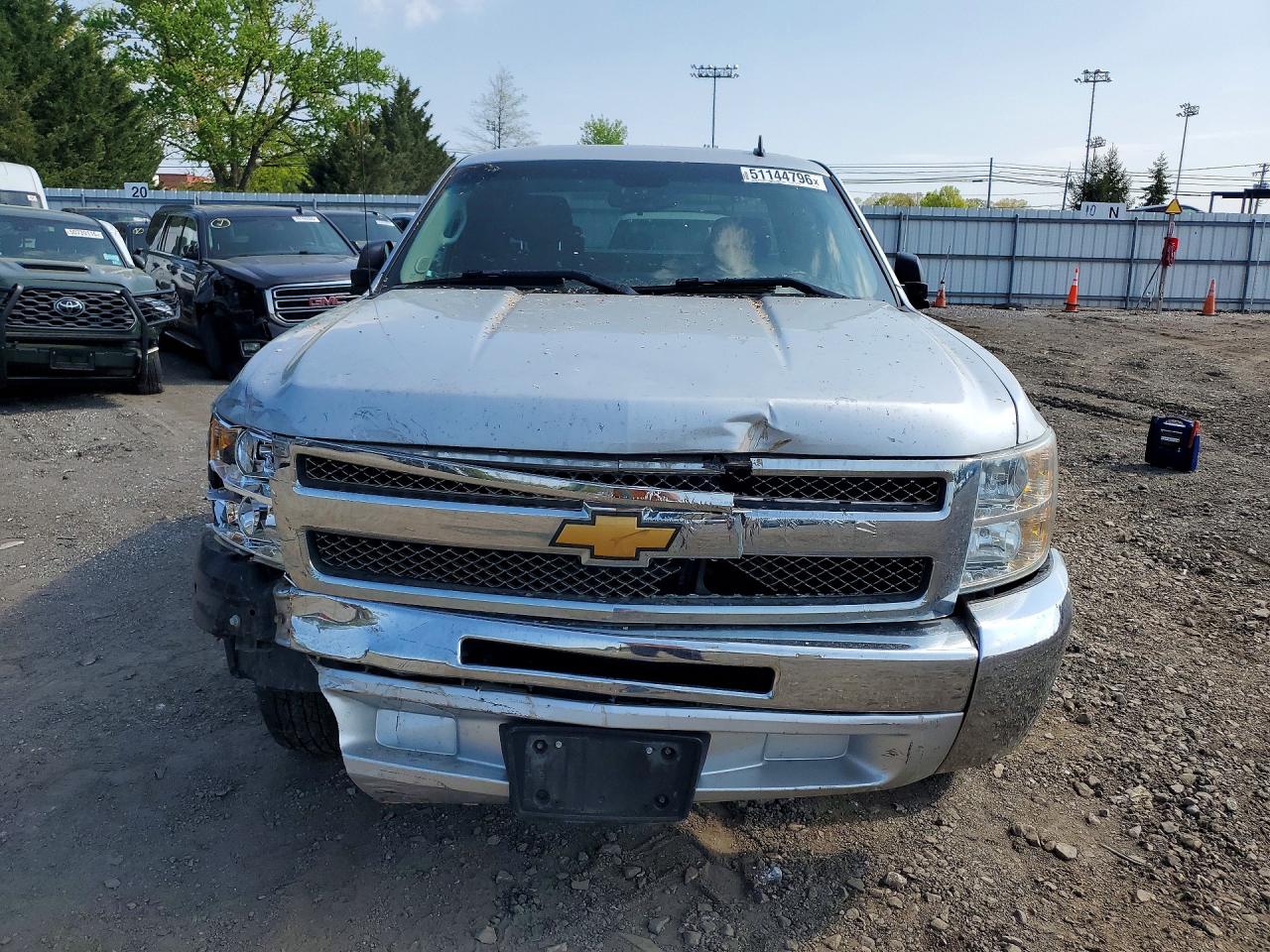 2012 Chevrolet Silverado C1500 Lt Silver vin: 1GCRCSE02CZ315692