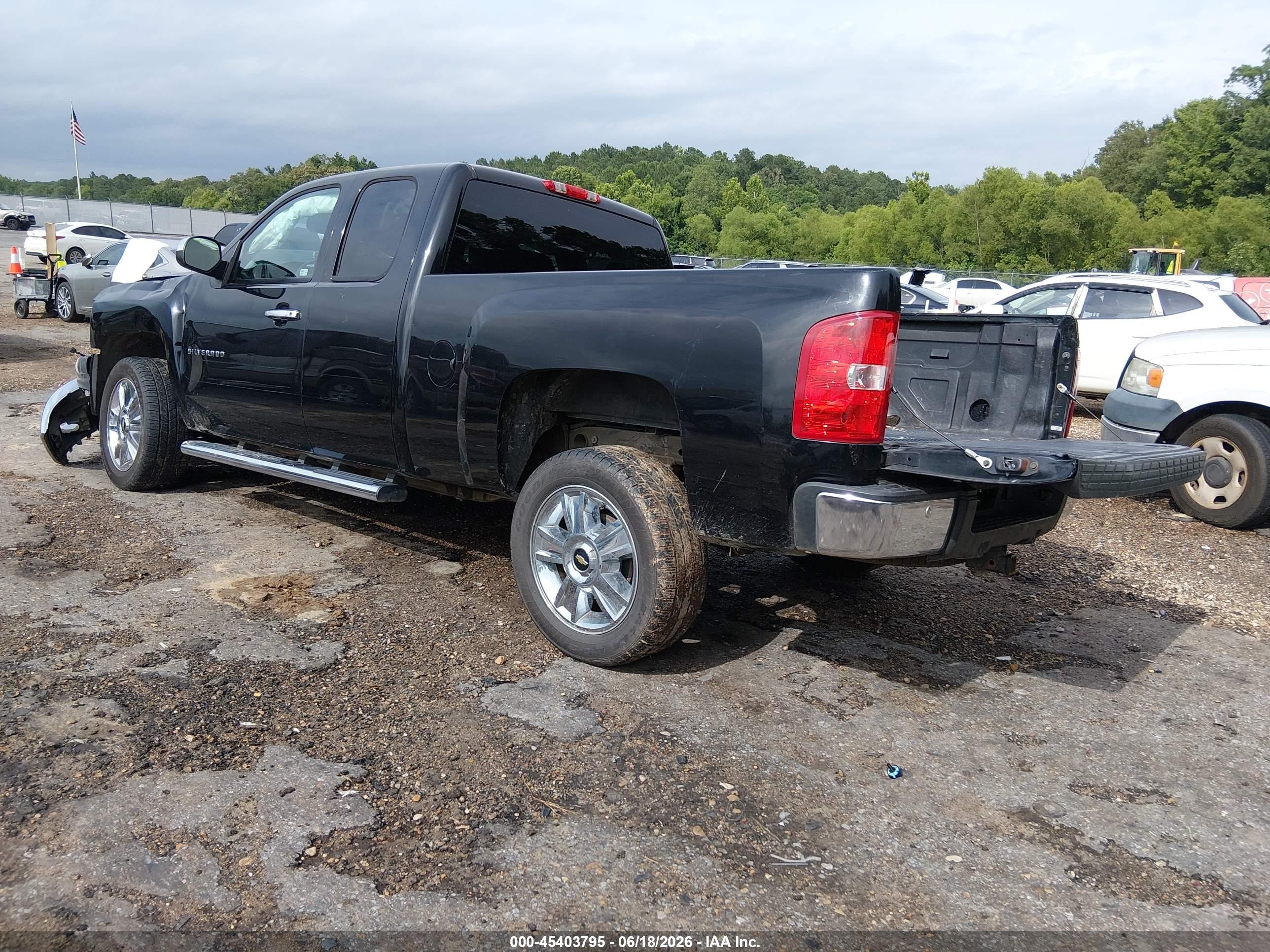 2012 Chevrolet Silverado 1500 Lt Black vin: 1GCRCSE02CZ346425