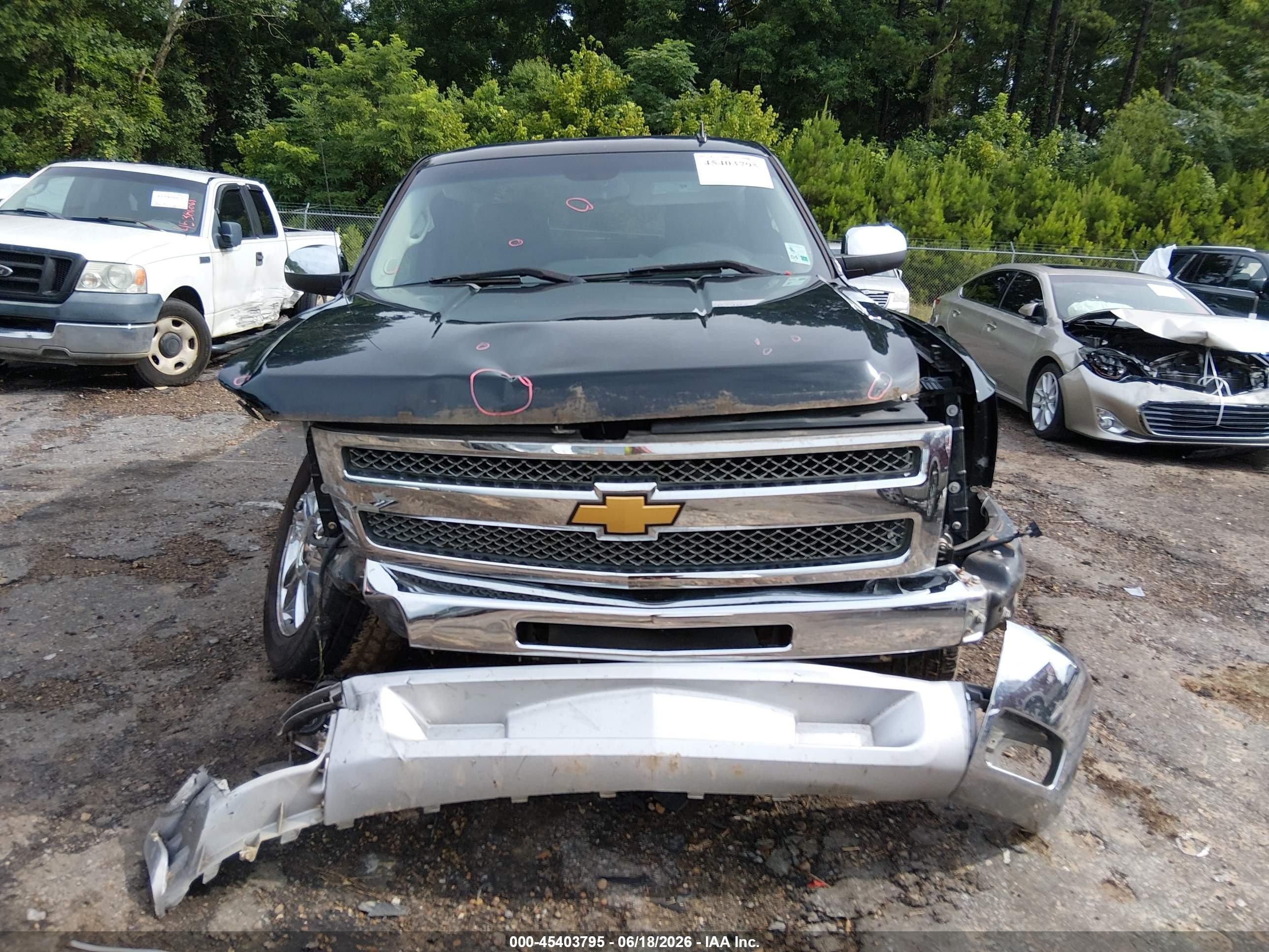 2012 Chevrolet Silverado 1500 Lt Black vin: 1GCRCSE02CZ346425