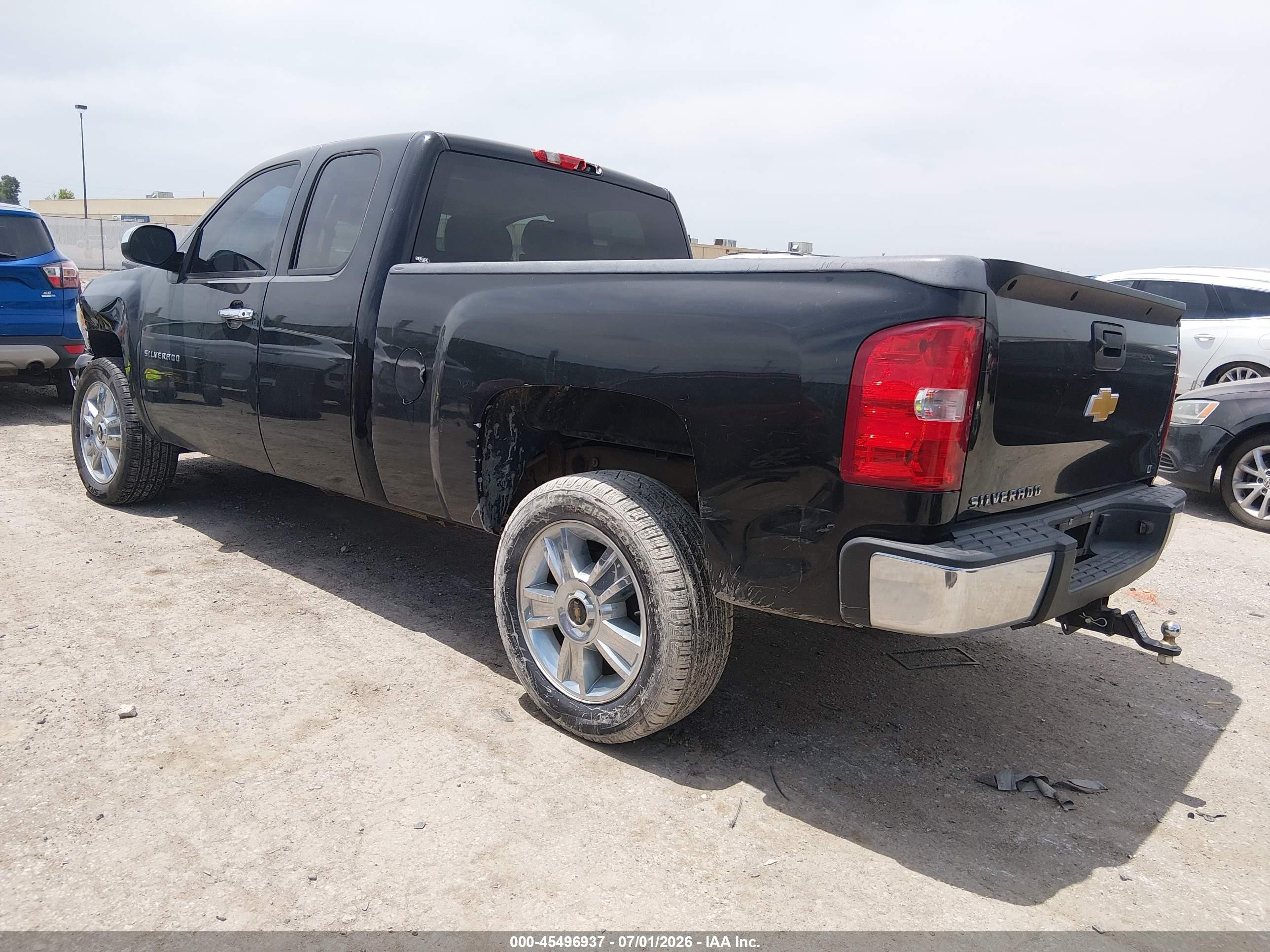 2013 Chevrolet Silverado 1500 Lt Black vin: 1GCRCSE02DZ239151