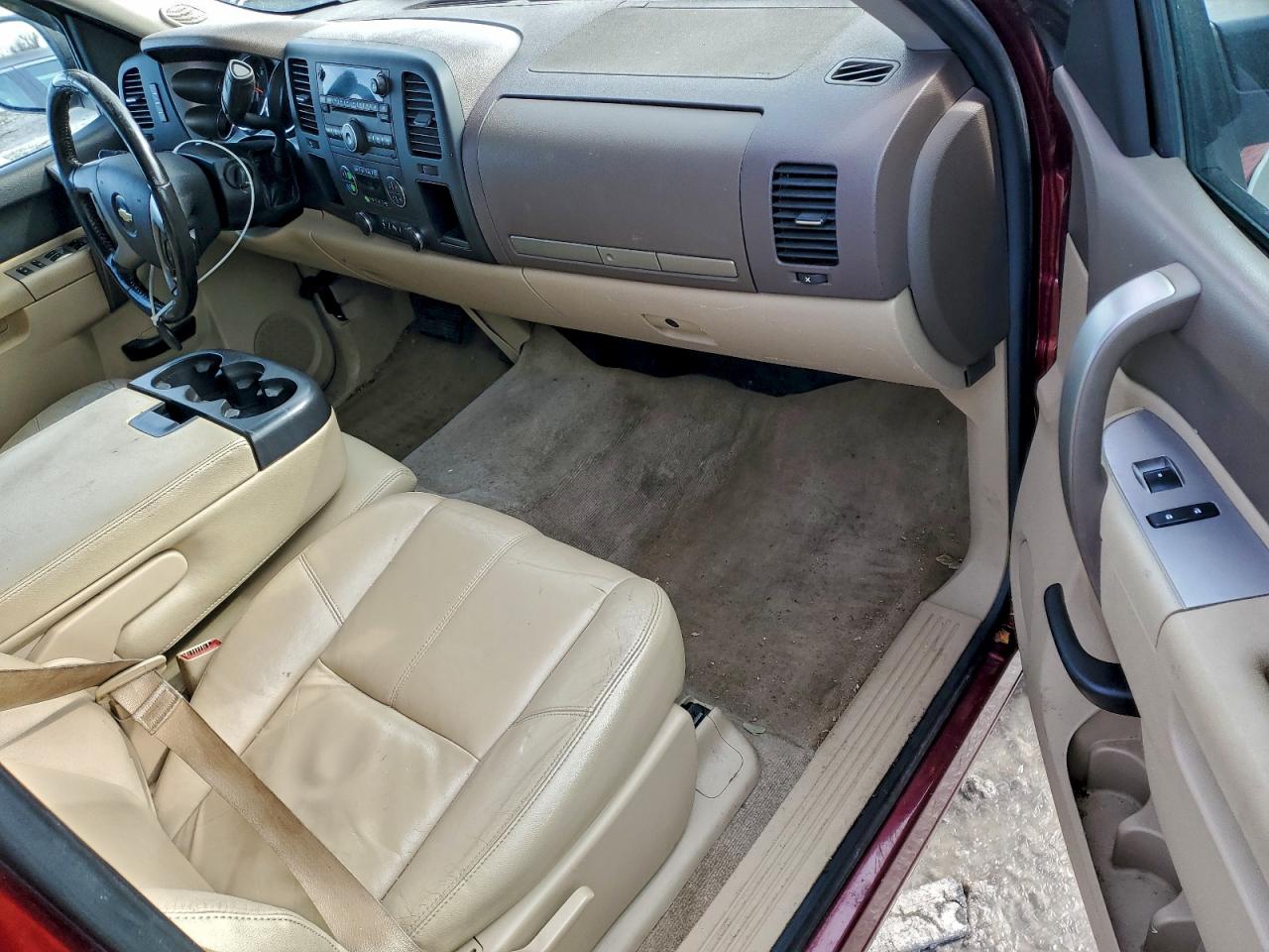 2013 Chevrolet Silverado C1500 Lt Burgundy vin: 1GCRCSE02DZ408911