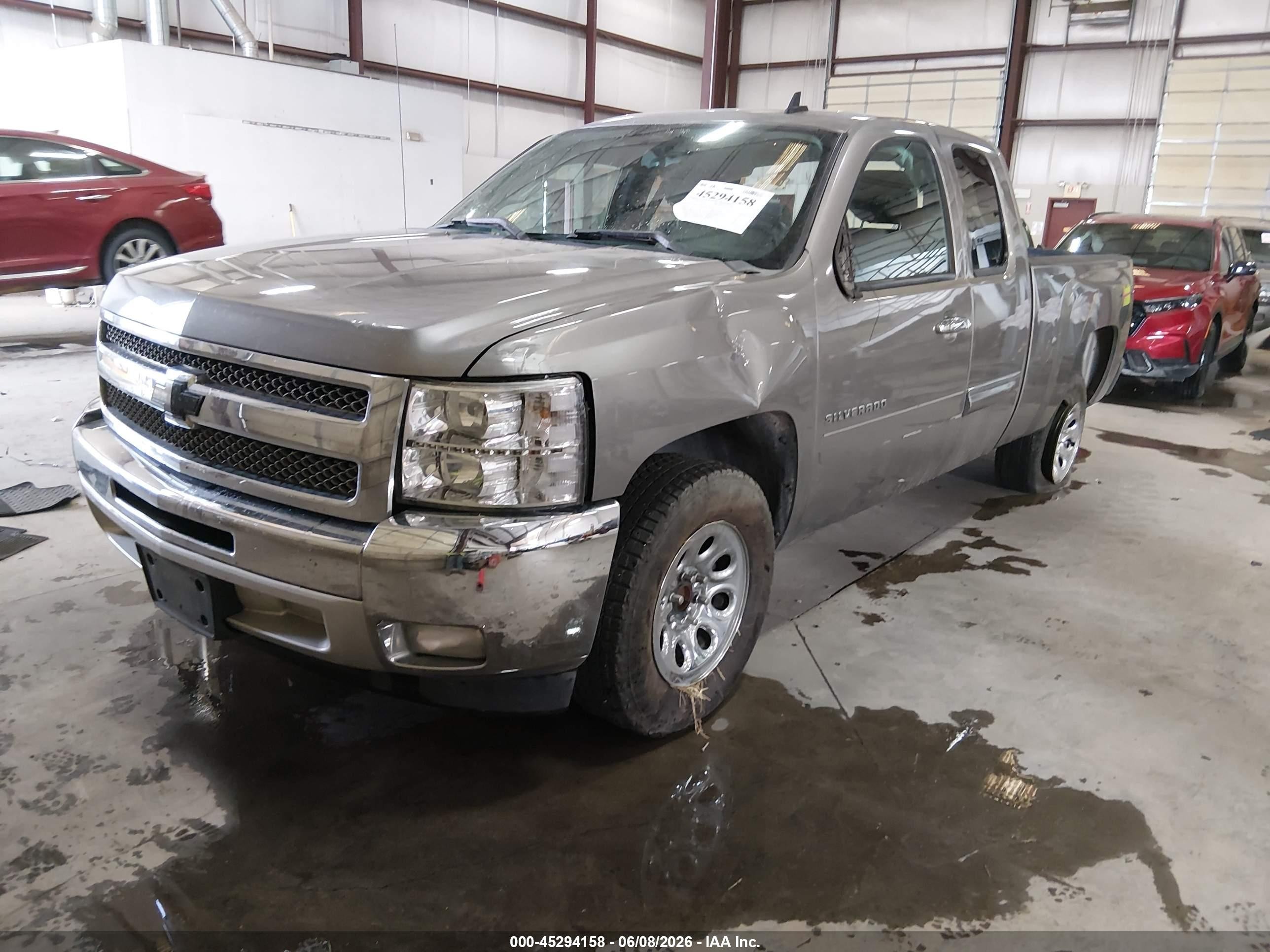 2013 Chevrolet Silverado 1500 Lt Silver vin: 1GCRCSE03DZ363414