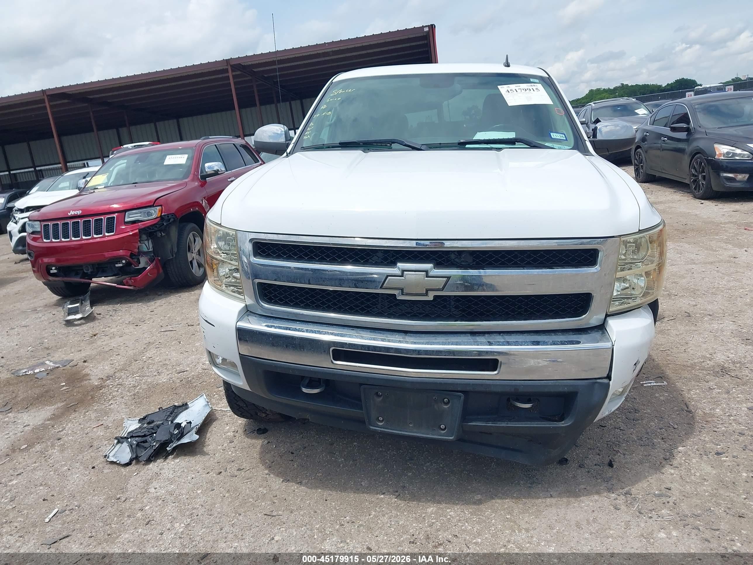 2011 Chevrolet Silverado 1500 Lt White vin: 1GCRCSE04BZ255963