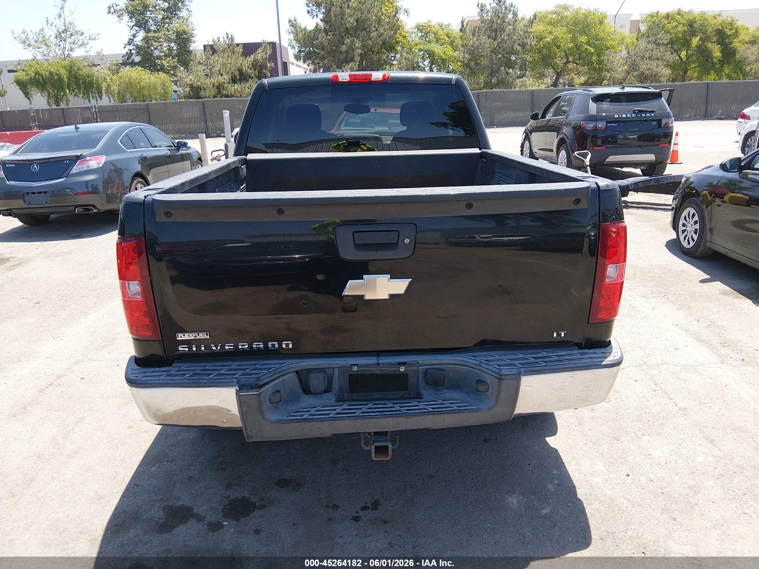 2011 Chevrolet Silverado 1500 Lt Черный vin: 1GCRCSE04BZ450381