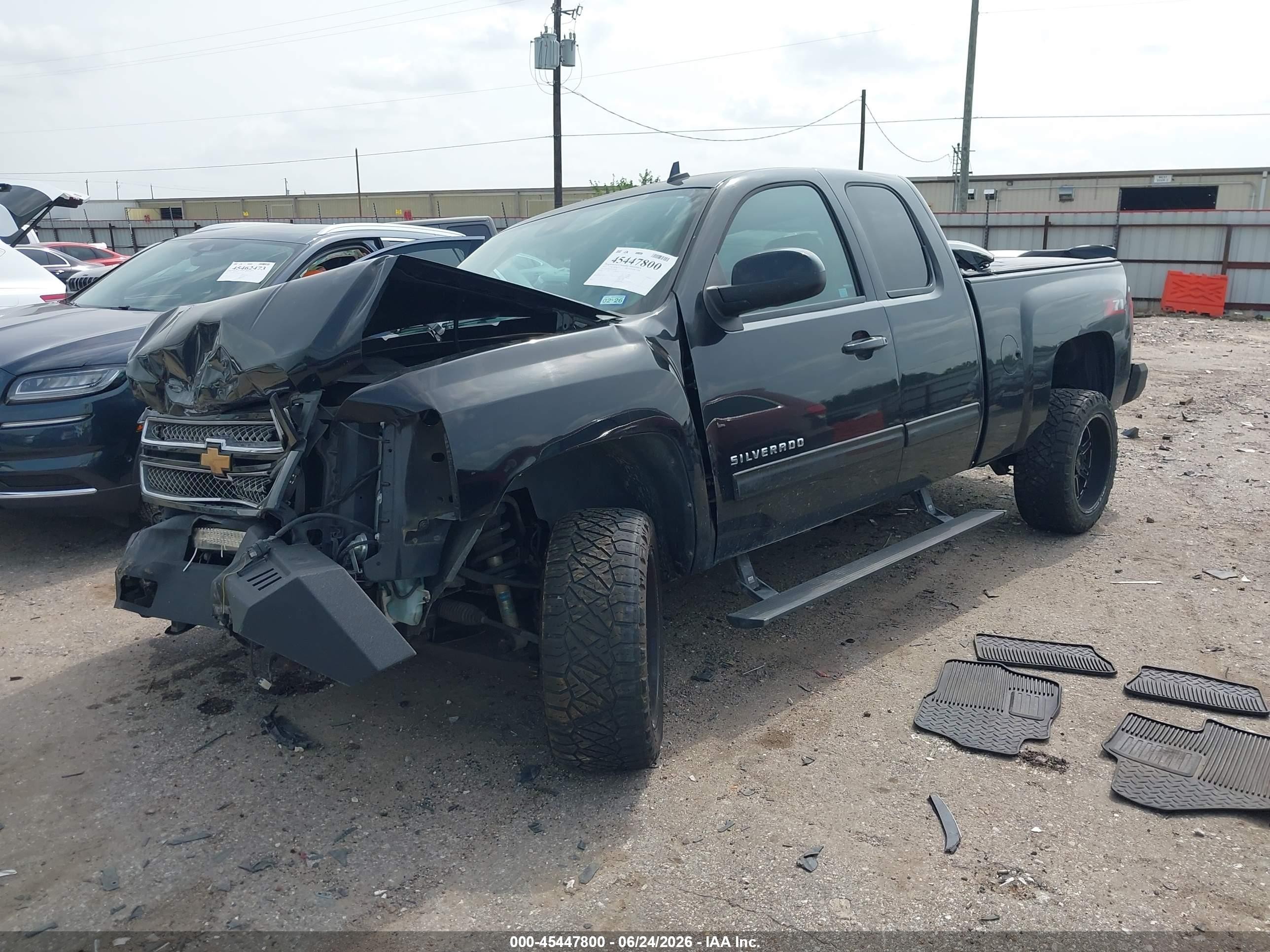 2013 Chevrolet Silverado 1500 Lt Black vin: 1GCRCSE04DZ160094