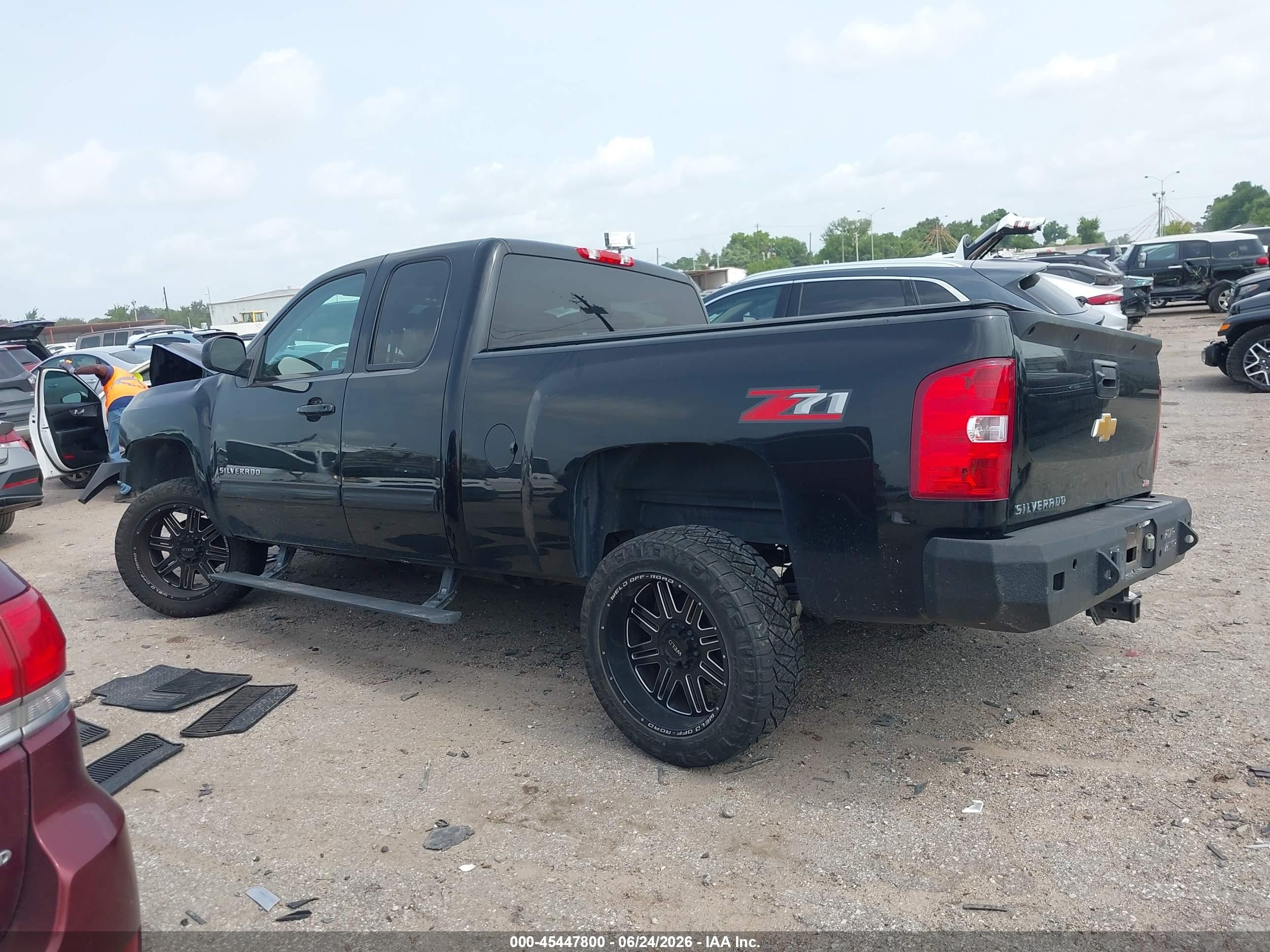 2013 Chevrolet Silverado 1500 Lt Black vin: 1GCRCSE04DZ160094
