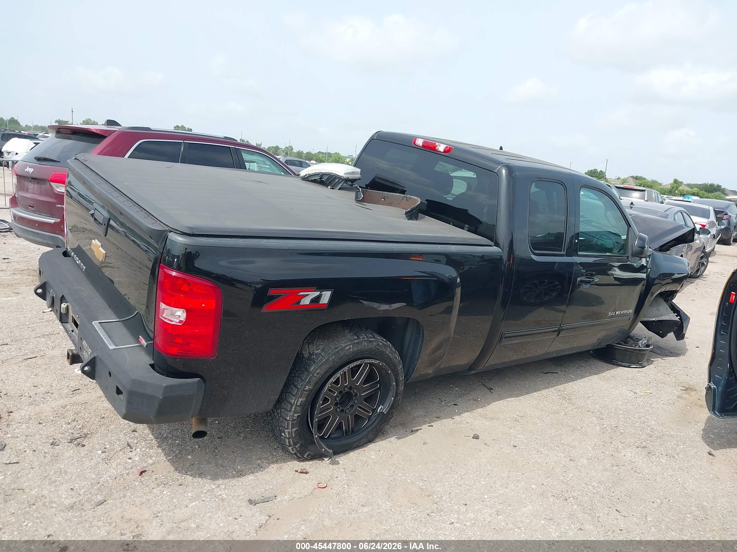 2013 Chevrolet Silverado 1500 Lt Black vin: 1GCRCSE04DZ160094