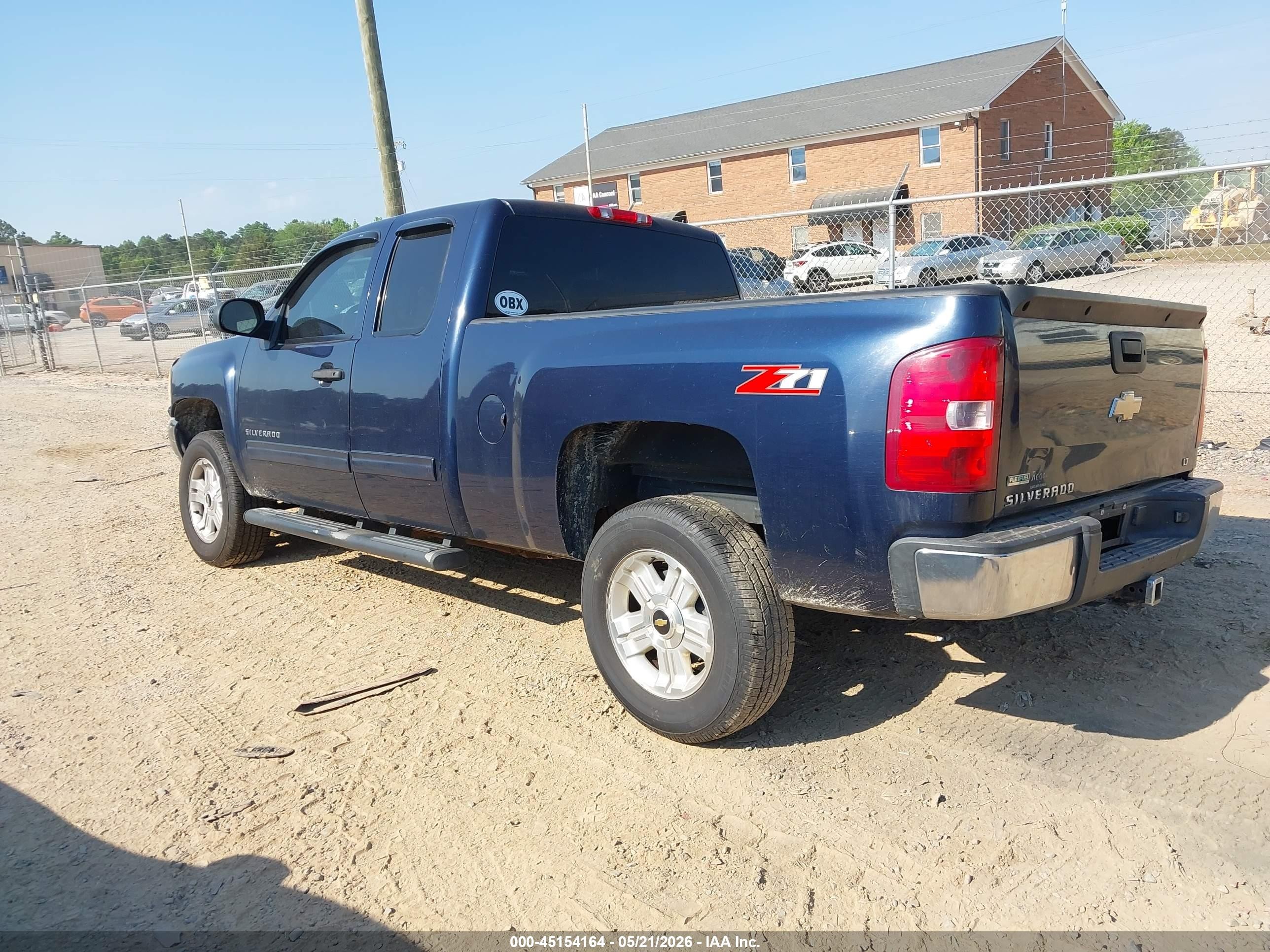 2011 Chevrolet Silverado 1500 Lt Blue vin: 1GCRCSE05BZ168606