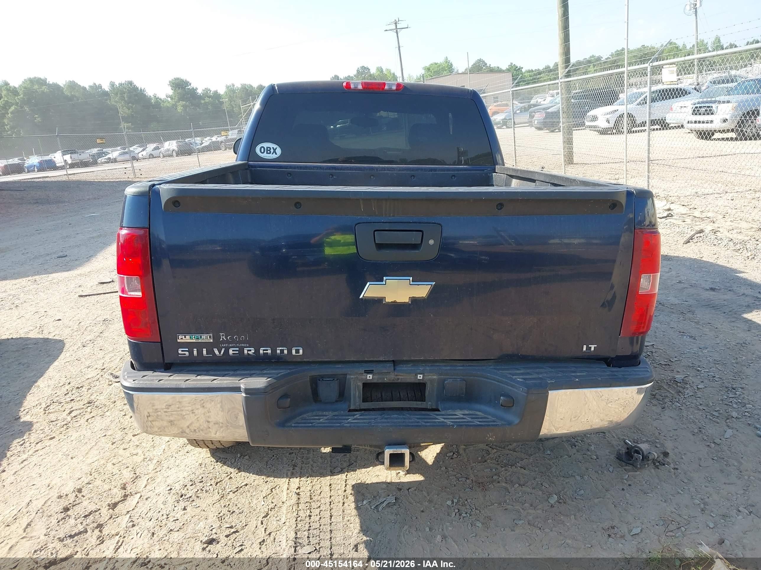 2011 Chevrolet Silverado 1500 Lt Blue vin: 1GCRCSE05BZ168606