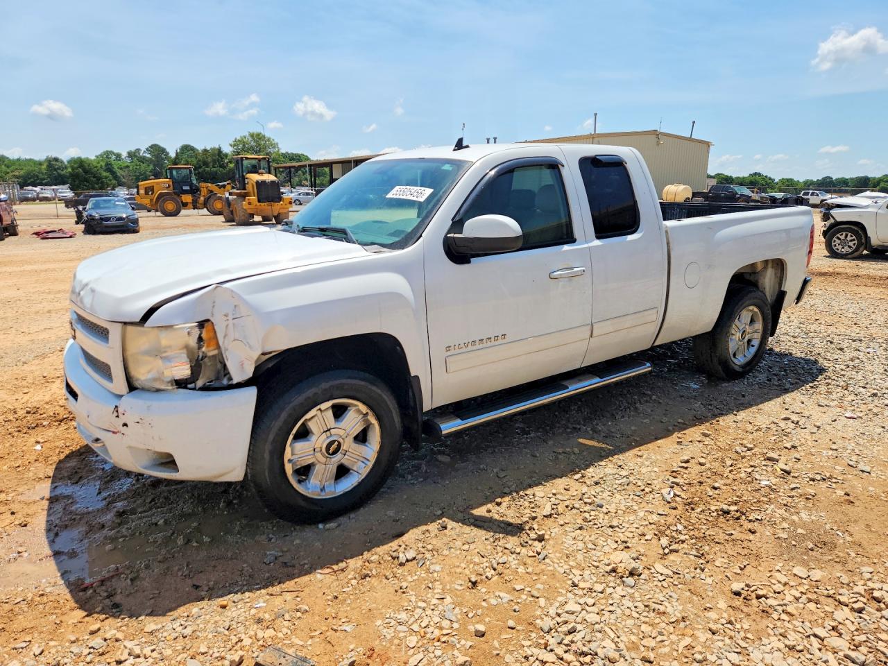 2011 Chevrolet Silverado C1500 Lt White vin: 1GCRCSE05BZ403862