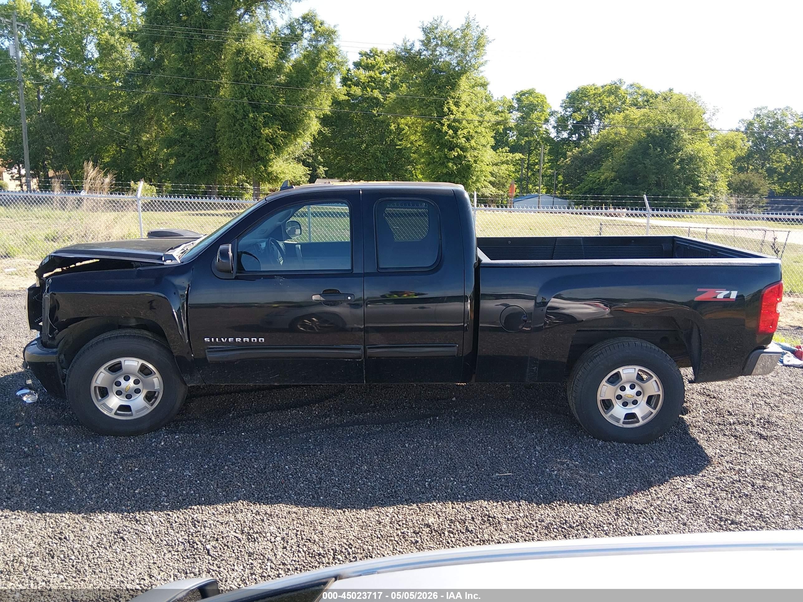 2011 Chevrolet Silverado 1500 Lt Black vin: 1GCRCSE05BZ459199