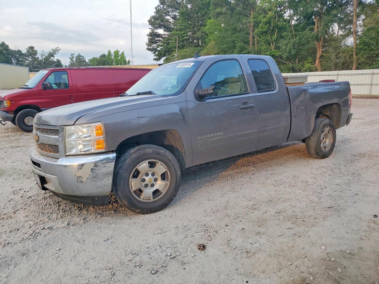 2013 Chevrolet Silverado C1500 Lt Серый vin: 1GCRCSE05DZ272306