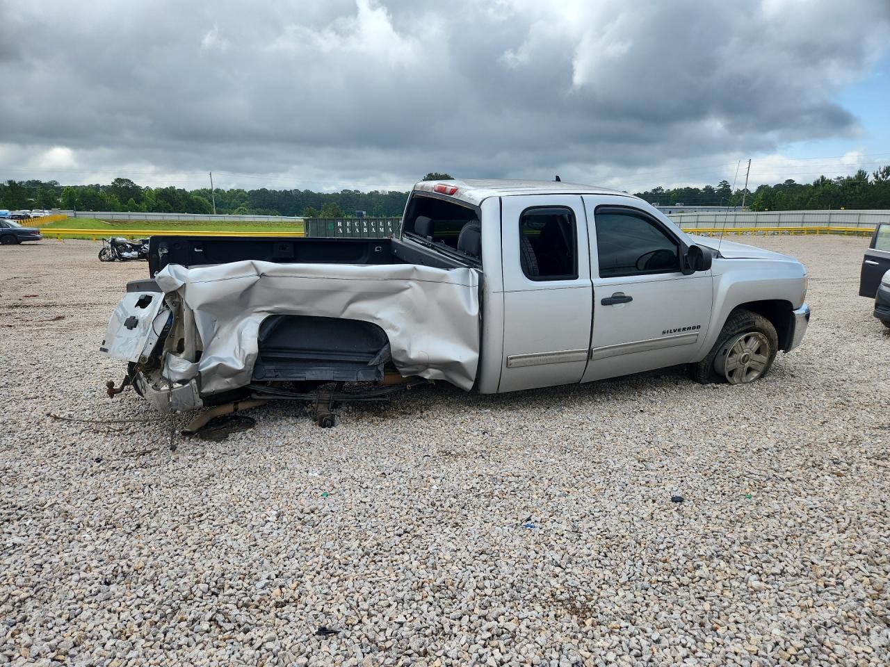 2013 Chevrolet Silverado C1500 Lt Silver vin: 1GCRCSE05DZ276601