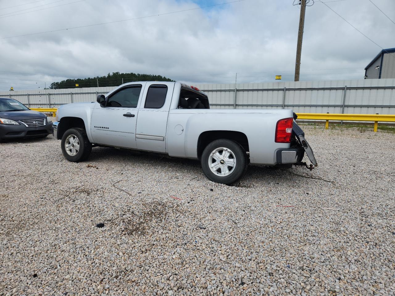2013 Chevrolet Silverado C1500 Lt Silver vin: 1GCRCSE05DZ276601