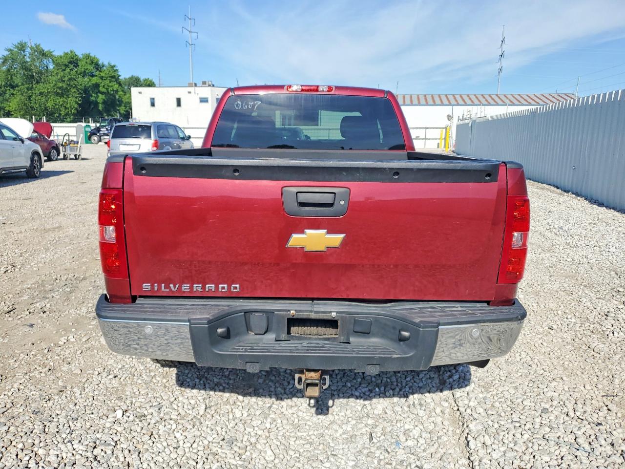2013 Chevrolet Silverado Red vin: 1GCRCSE05DZ330687
