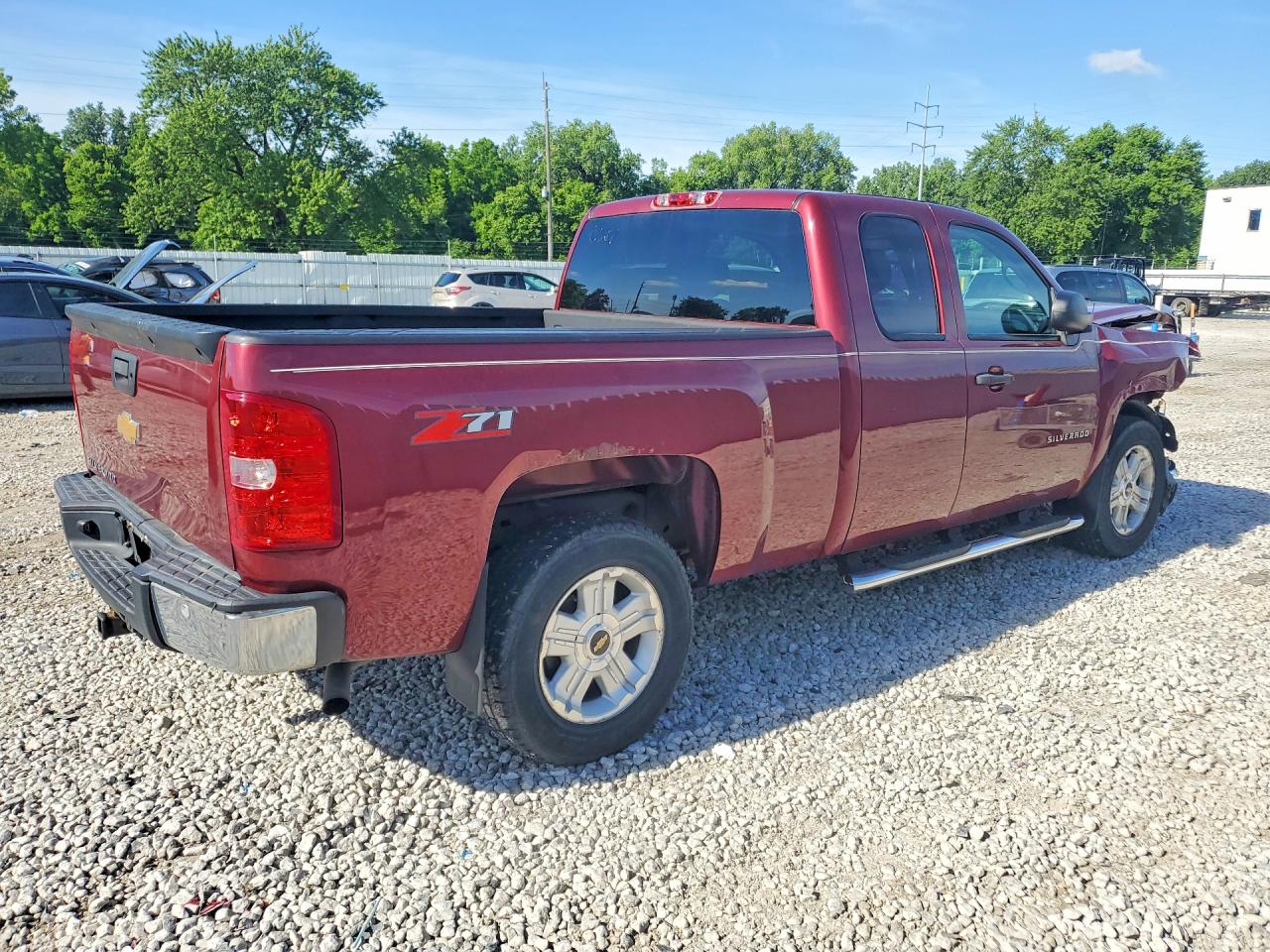2013 Chevrolet Silverado Red vin: 1GCRCSE05DZ330687