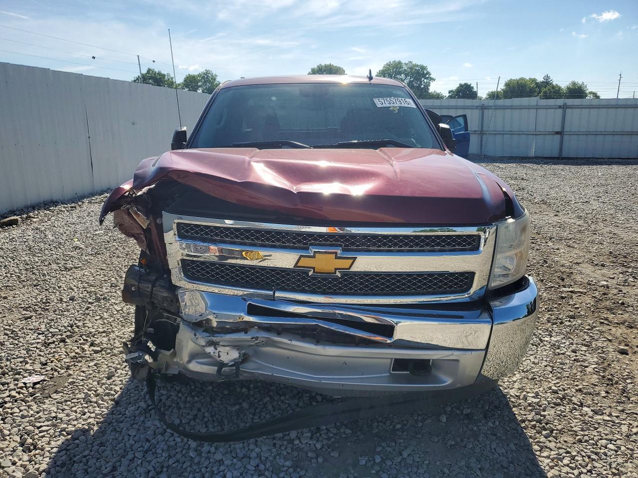 2013 Chevrolet Silverado Red vin: 1GCRCSE05DZ330687