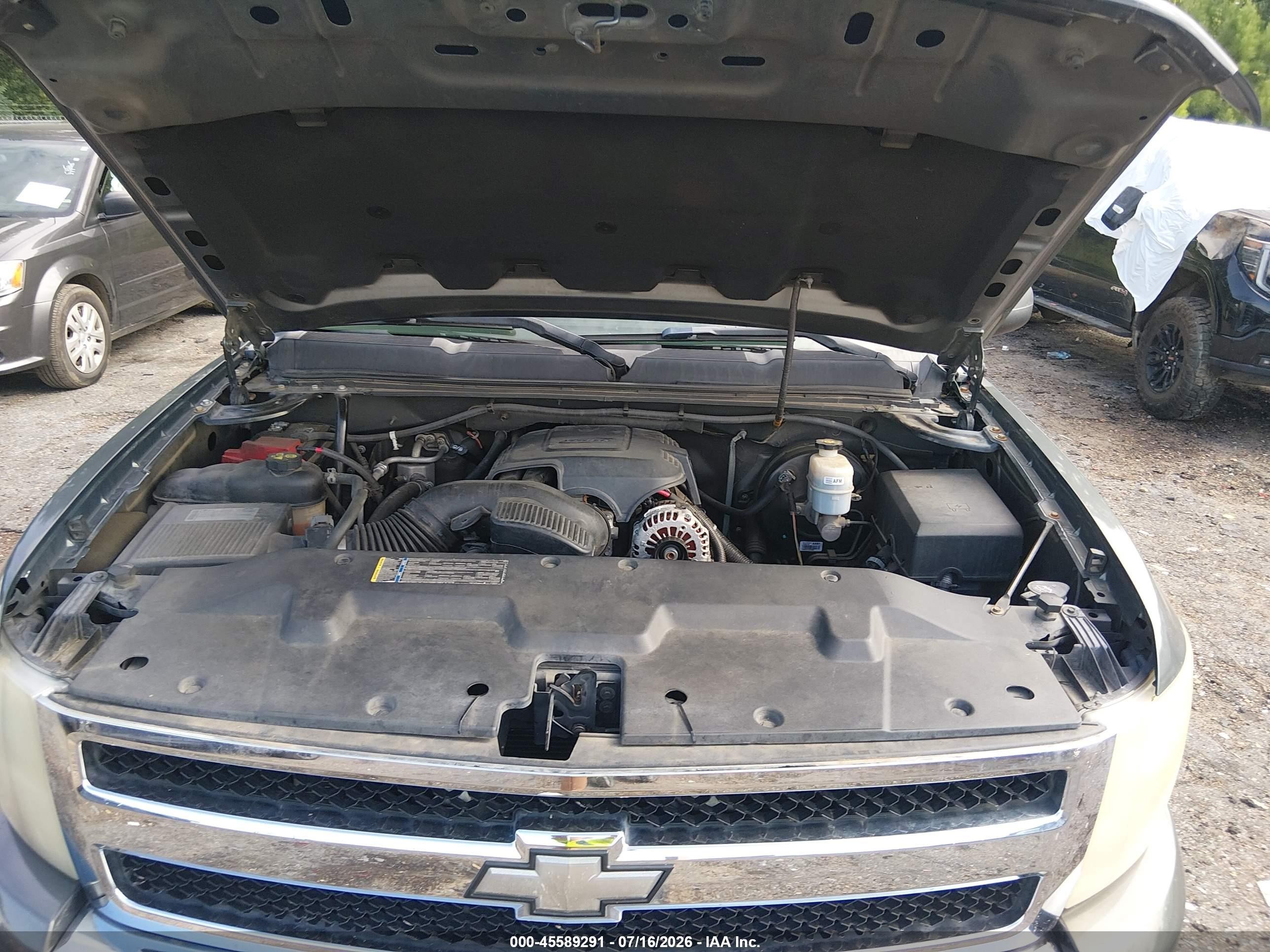 2011 Chevrolet Silverado 1500 Lt Серый vin: 1GCRCSE06BZ195006