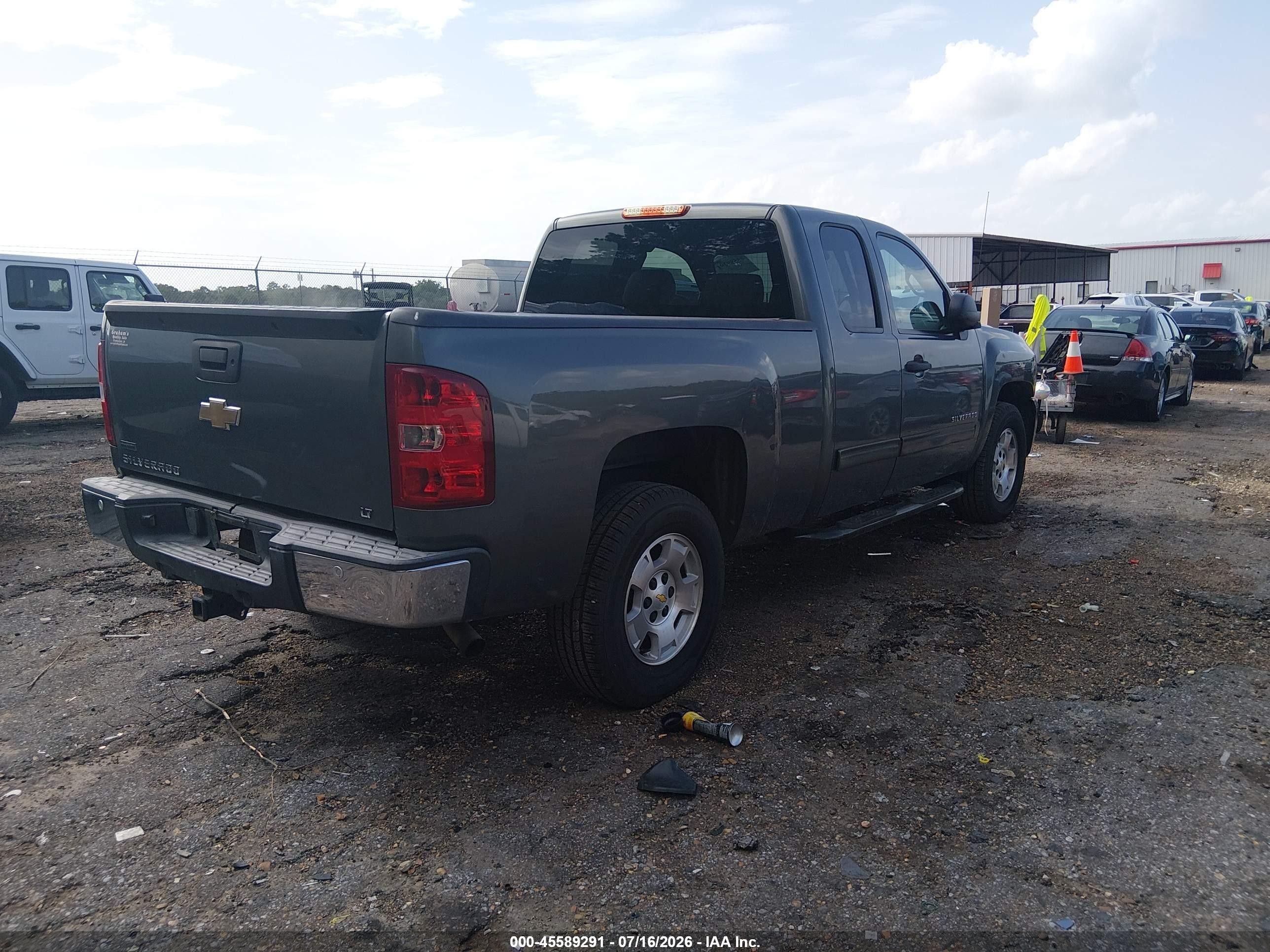 2011 Chevrolet Silverado 1500 Lt Серый vin: 1GCRCSE06BZ195006