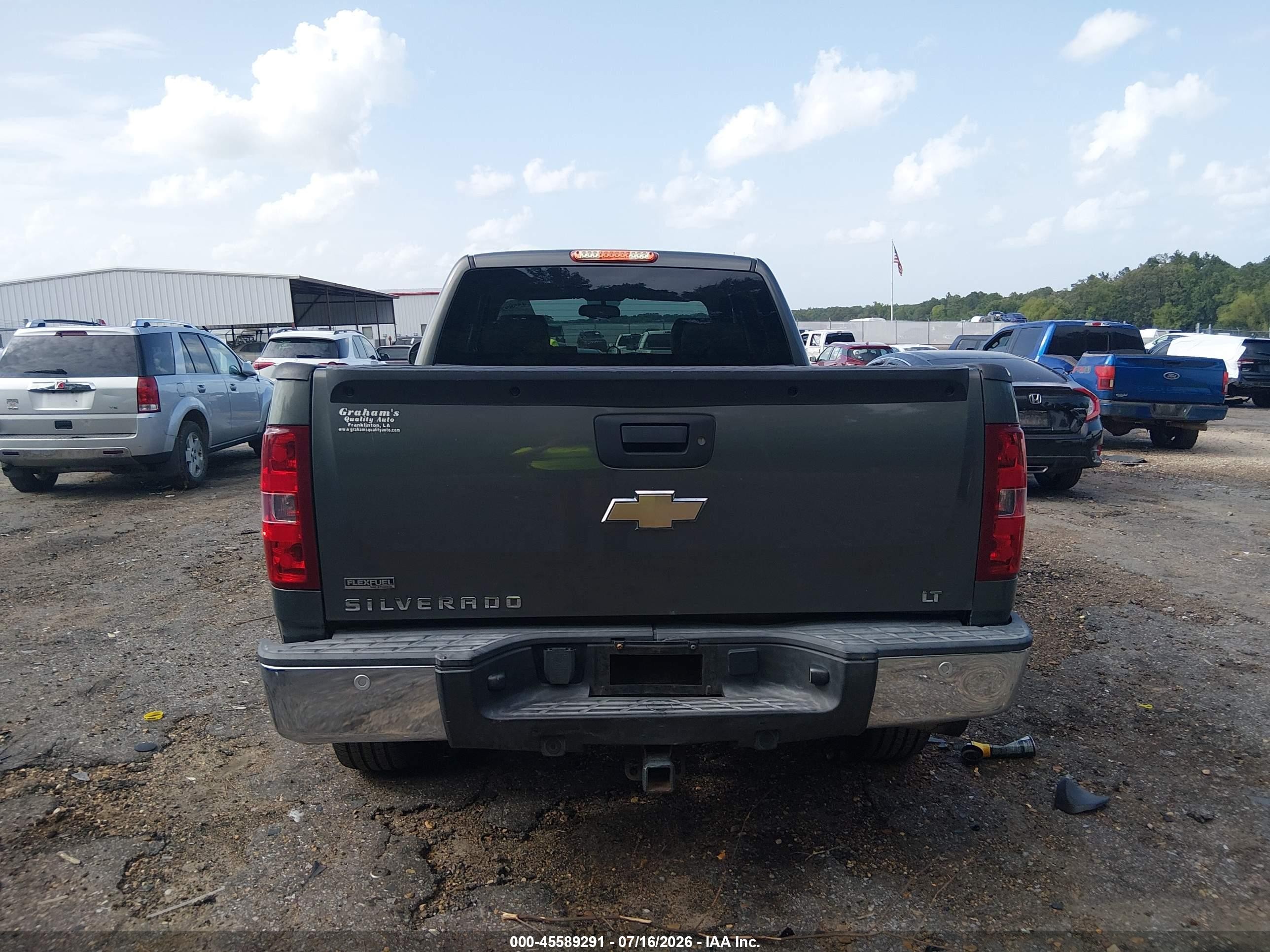 2011 Chevrolet Silverado 1500 Lt Серый vin: 1GCRCSE06BZ195006