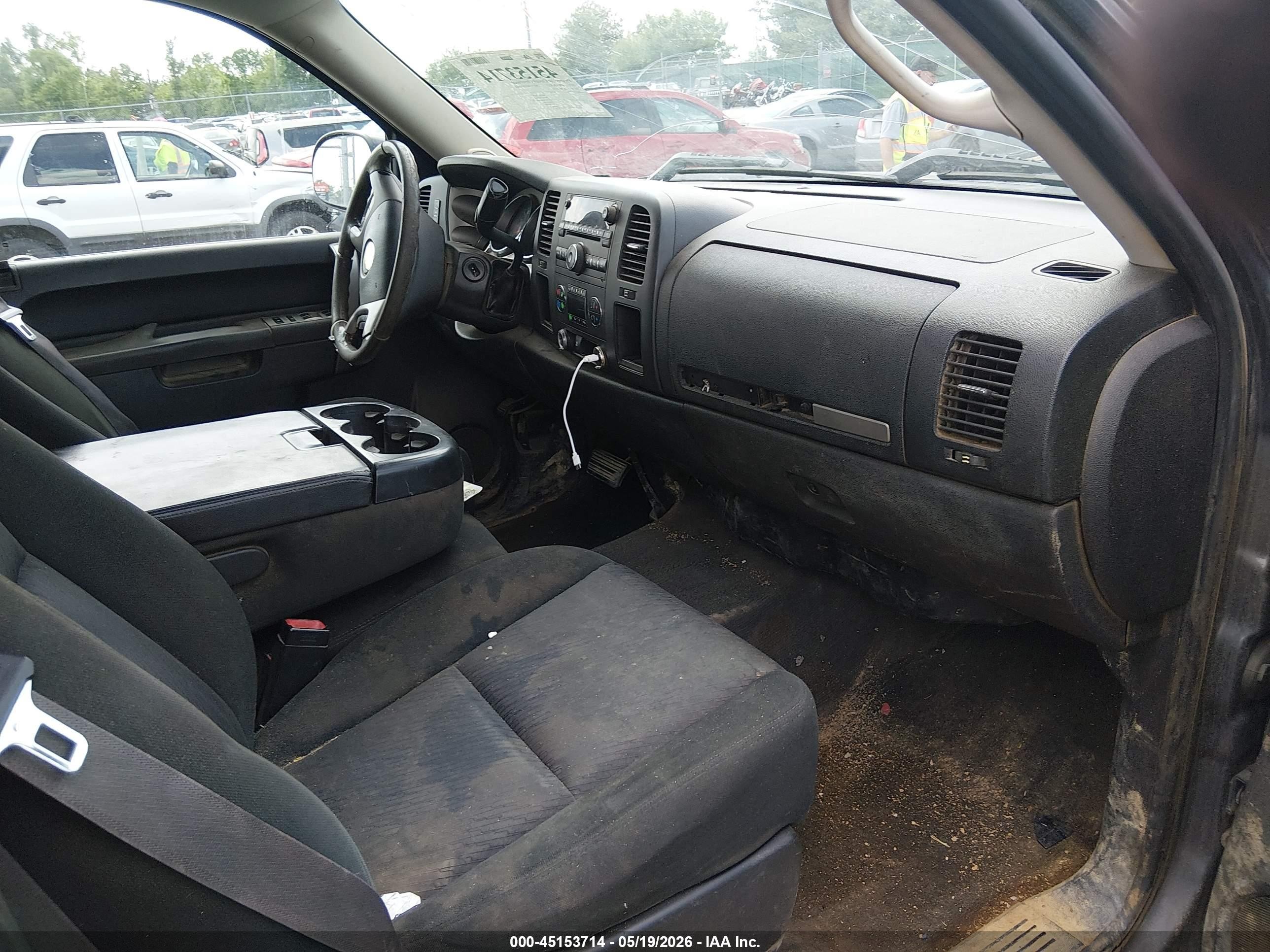 2011 Chevrolet Silverado 1500 Lt Gray vin: 1GCRCSE06BZ264504