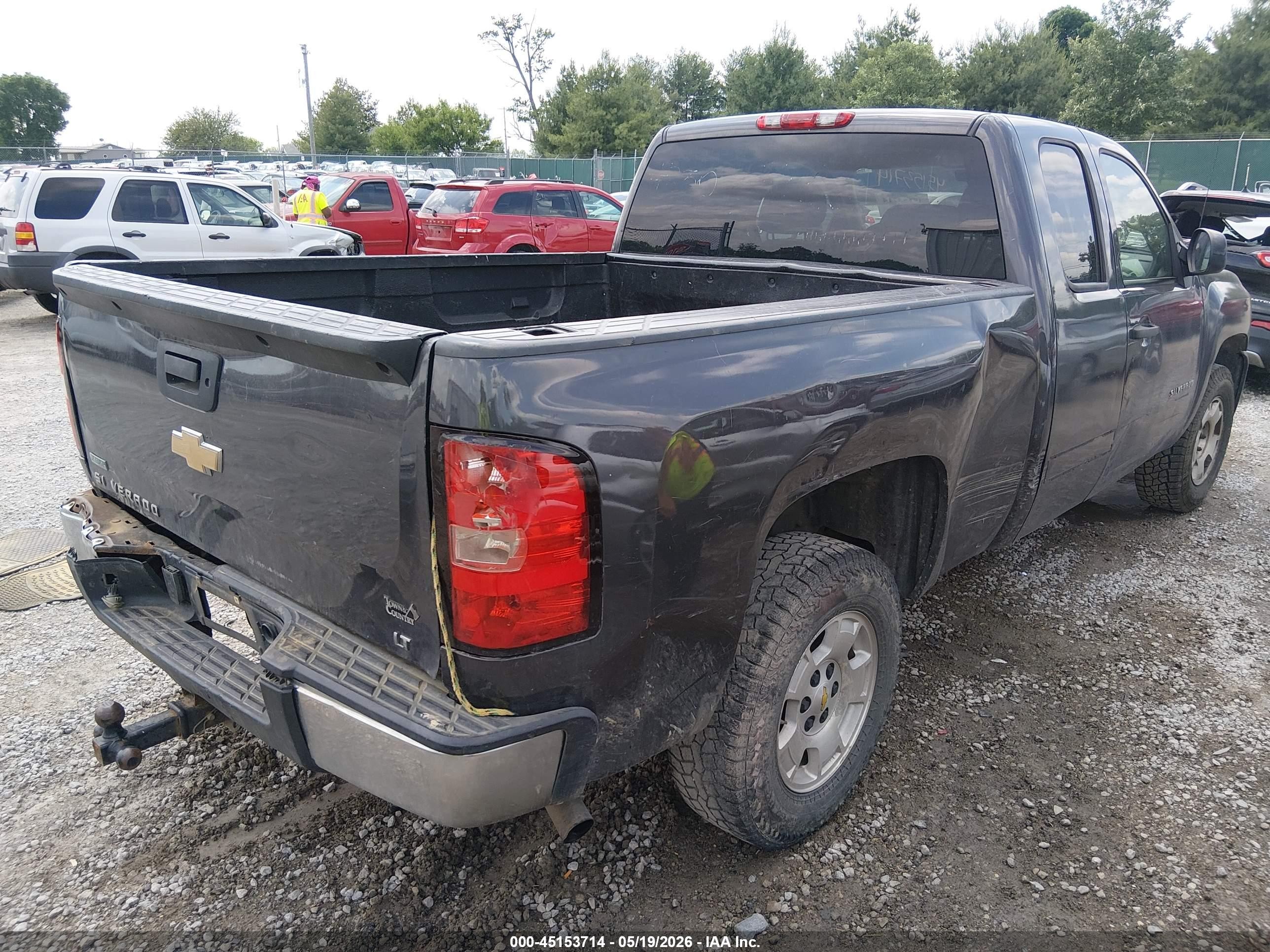 2011 Chevrolet Silverado 1500 Lt Gray vin: 1GCRCSE06BZ264504