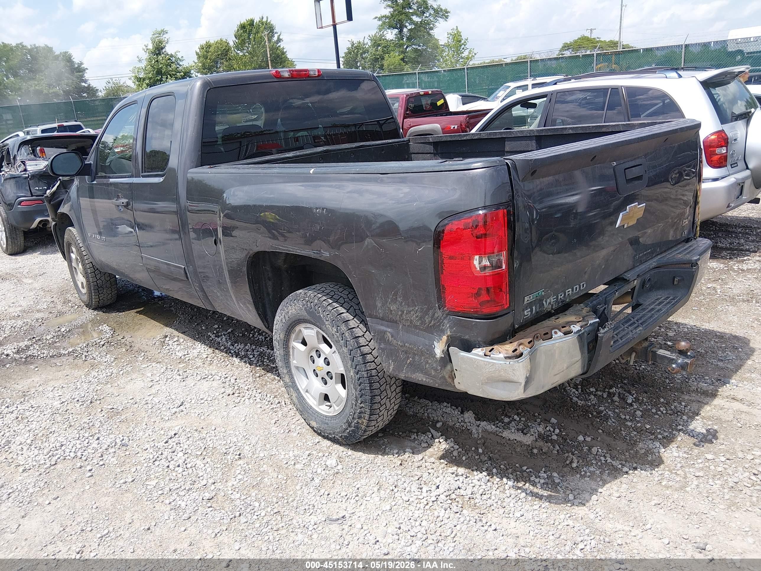 2011 Chevrolet Silverado 1500 Lt Gray vin: 1GCRCSE06BZ264504