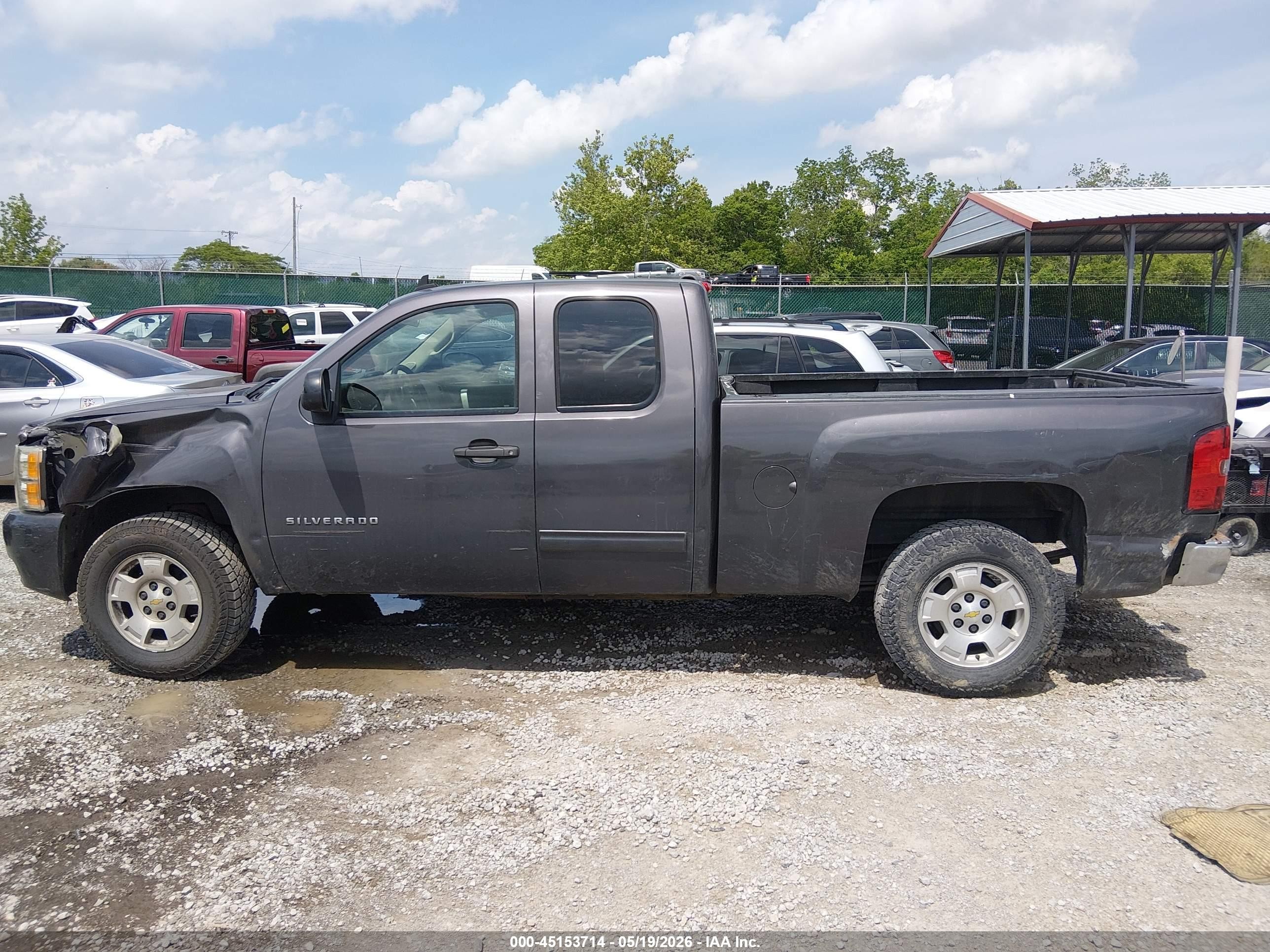 2011 Chevrolet Silverado 1500 Lt Gray vin: 1GCRCSE06BZ264504