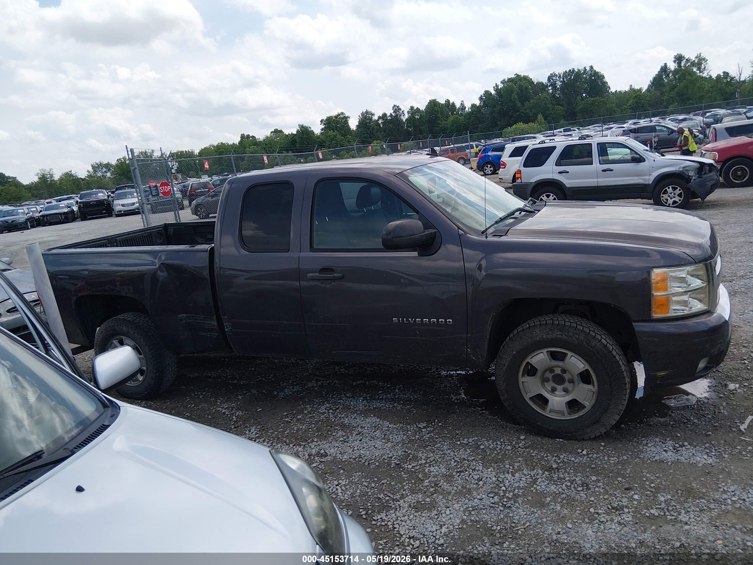 2011 Chevrolet Silverado 1500 Lt Gray vin: 1GCRCSE06BZ264504