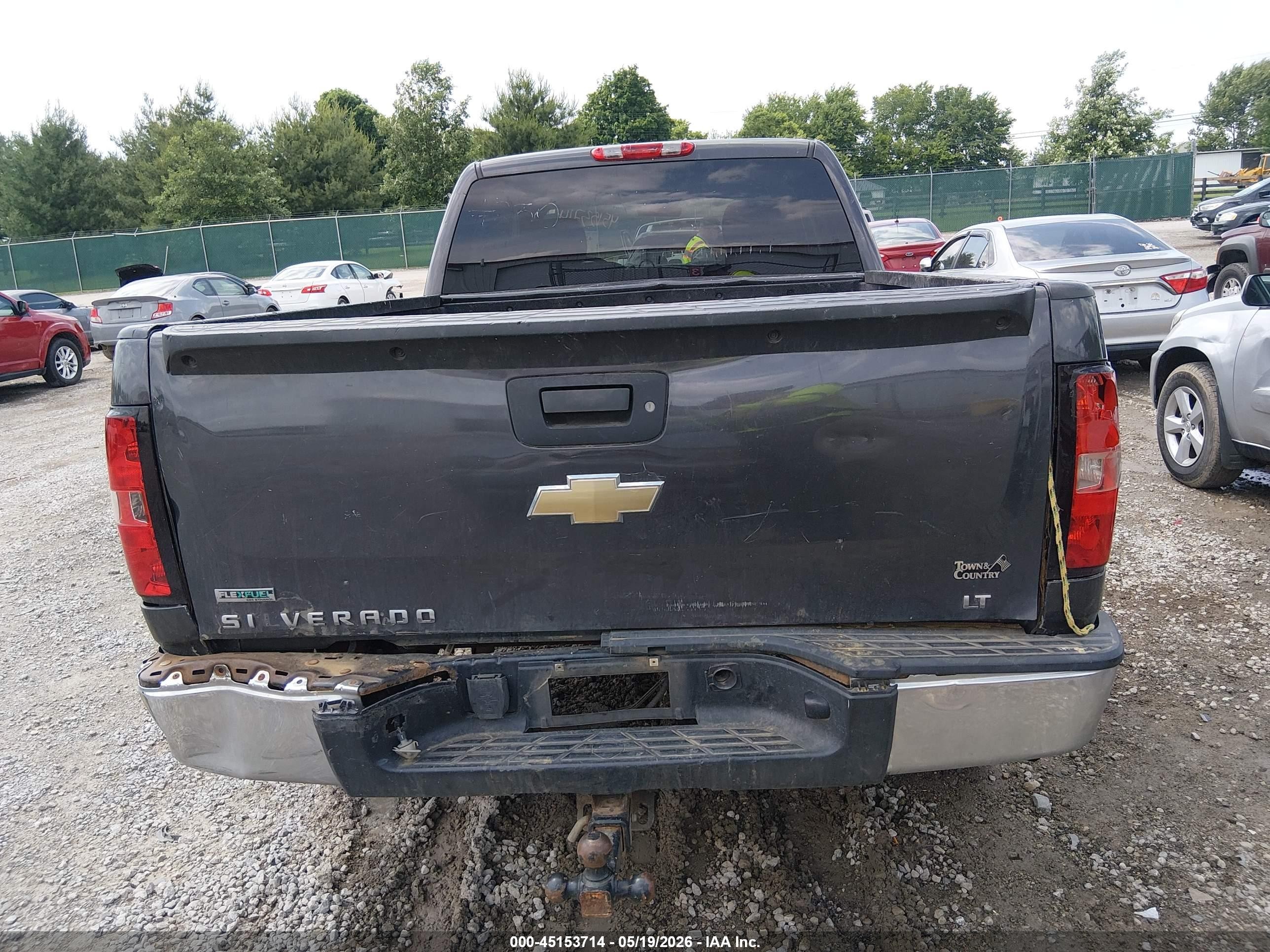2011 Chevrolet Silverado 1500 Lt Gray vin: 1GCRCSE06BZ264504