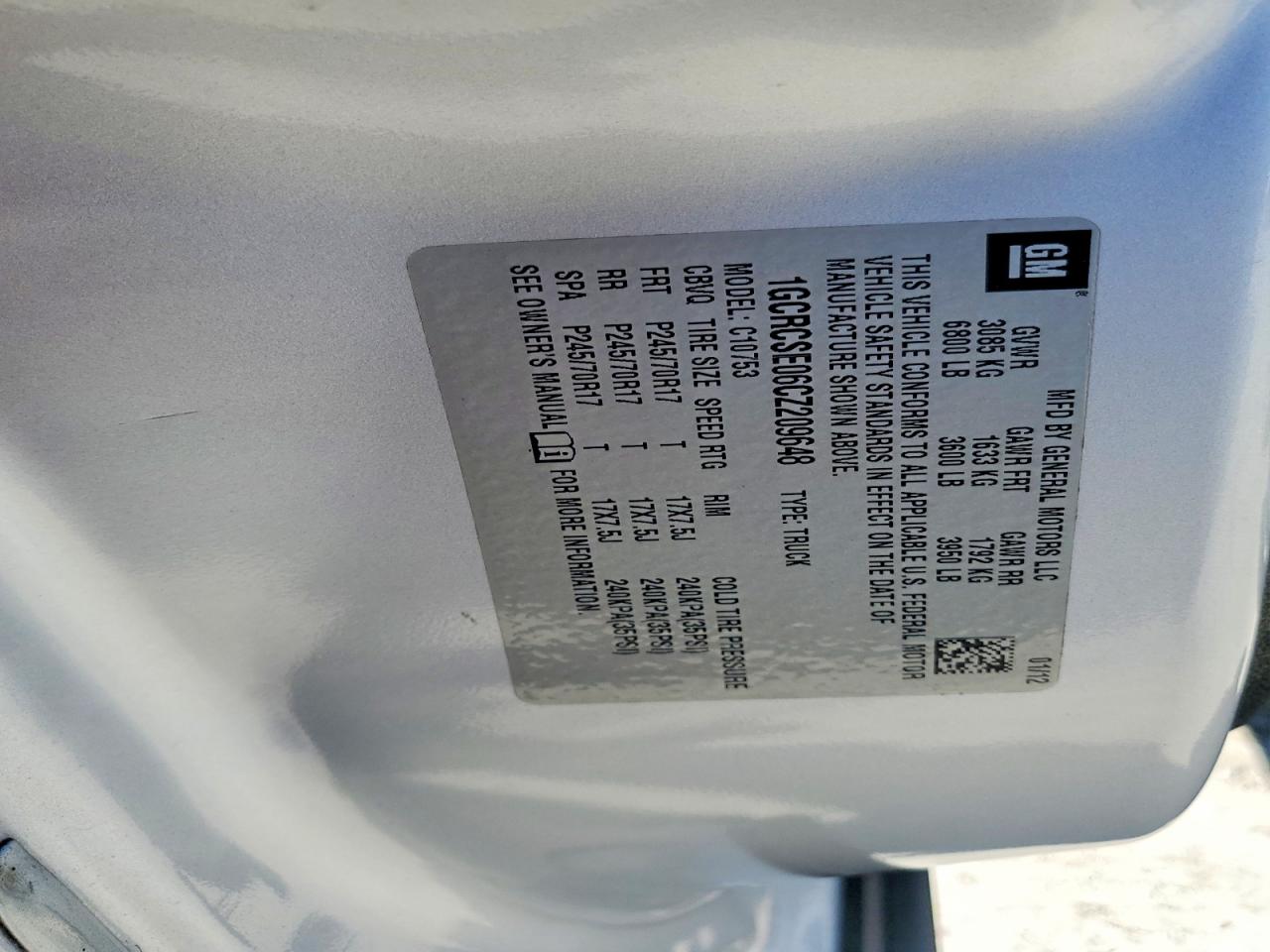 2012 Chevrolet Silverado C1500 Lt Серебряный vin: 1GCRCSE06CZ209648